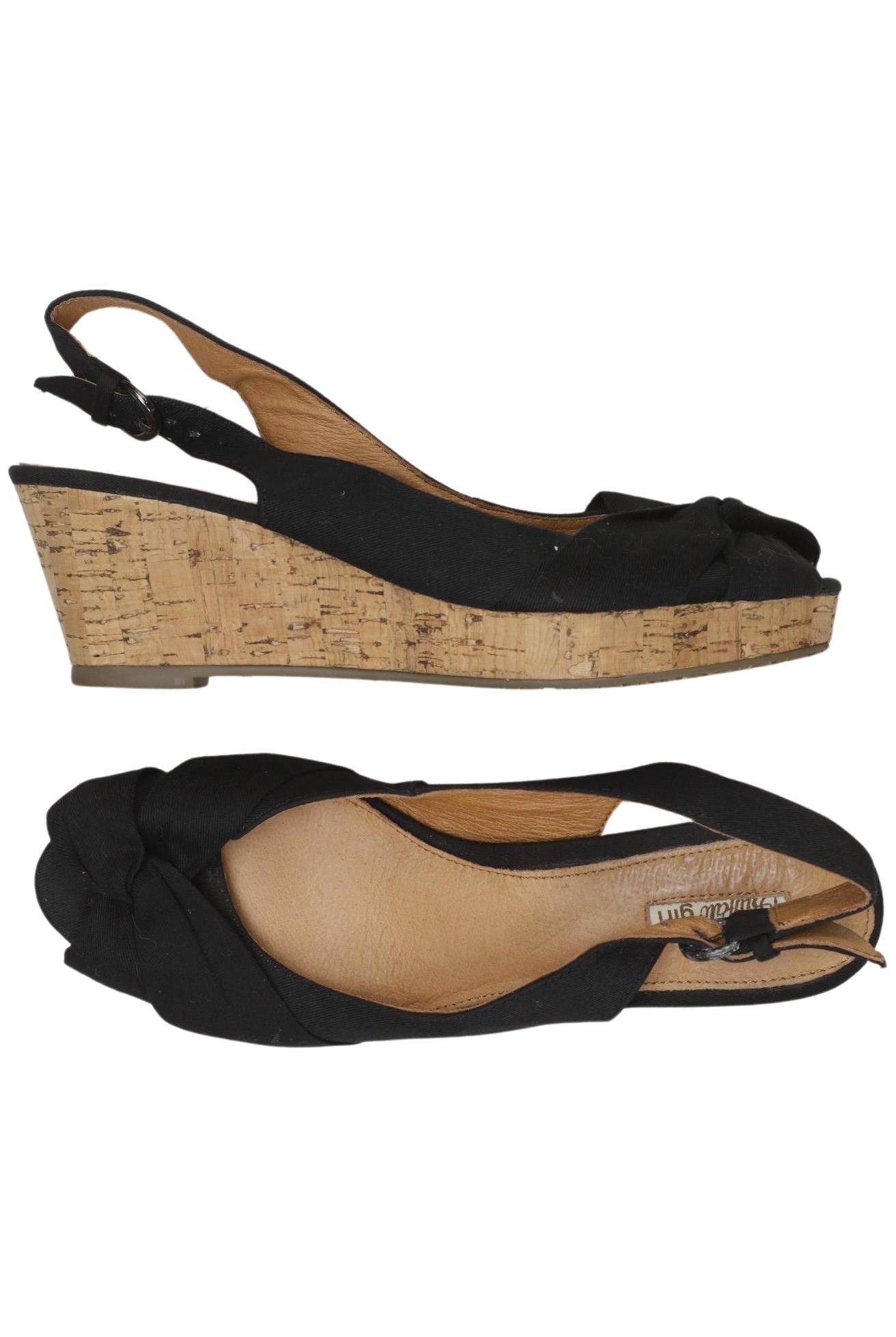 

Buffalo London Damen Sandale, schwarz, Gr. 39