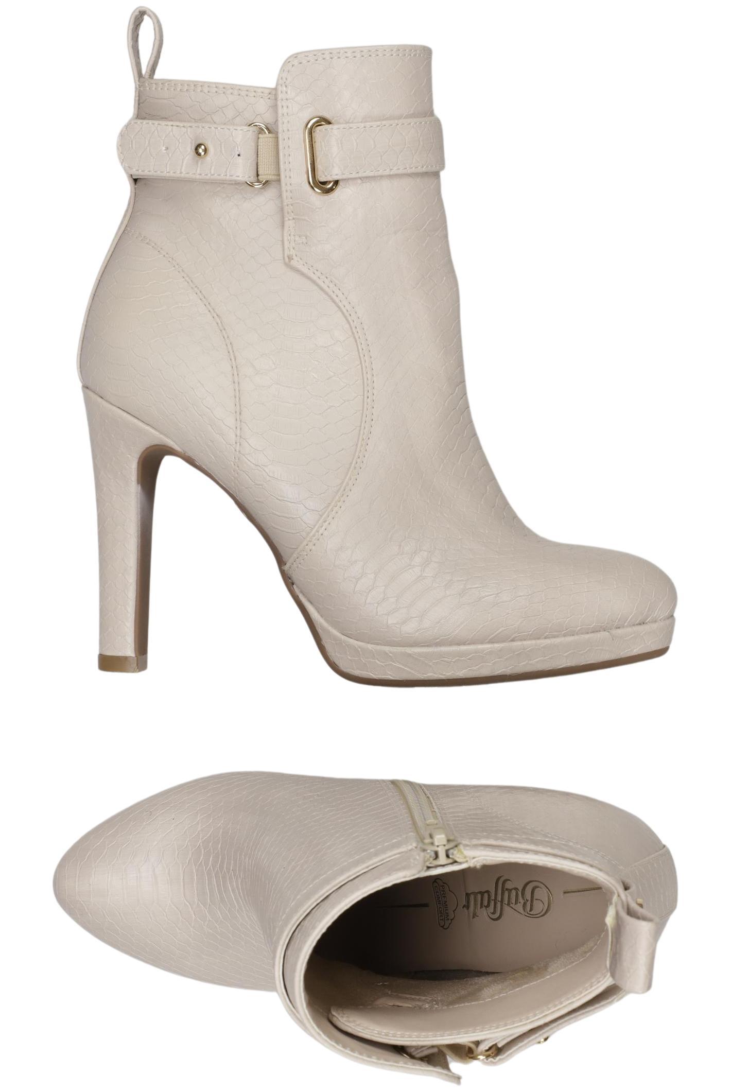 

Buffalo London Damen Stiefelette, cremeweiß, Gr. 37