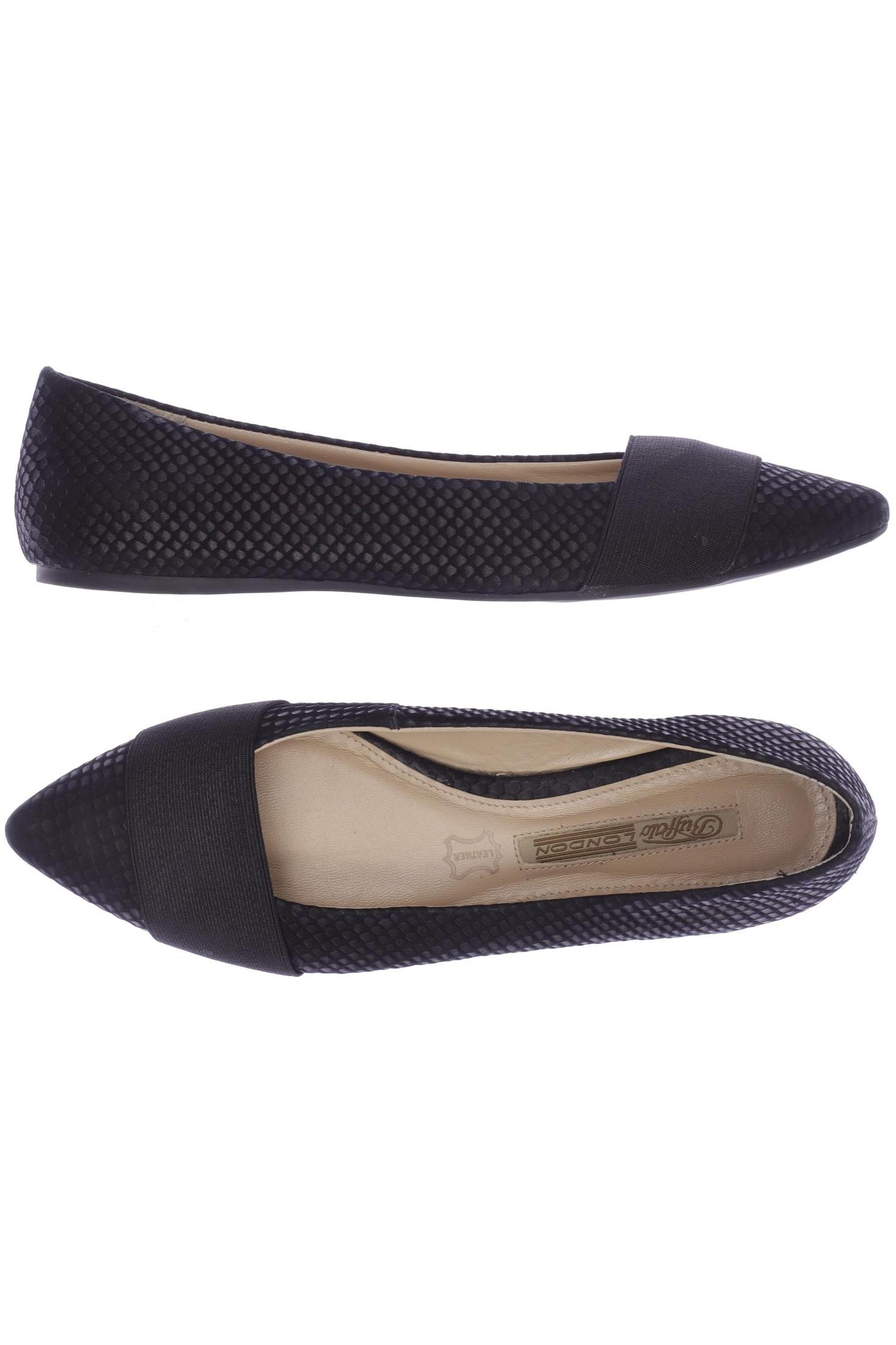 

Buffalo London Damen Ballerinas, schwarz, Gr. 38