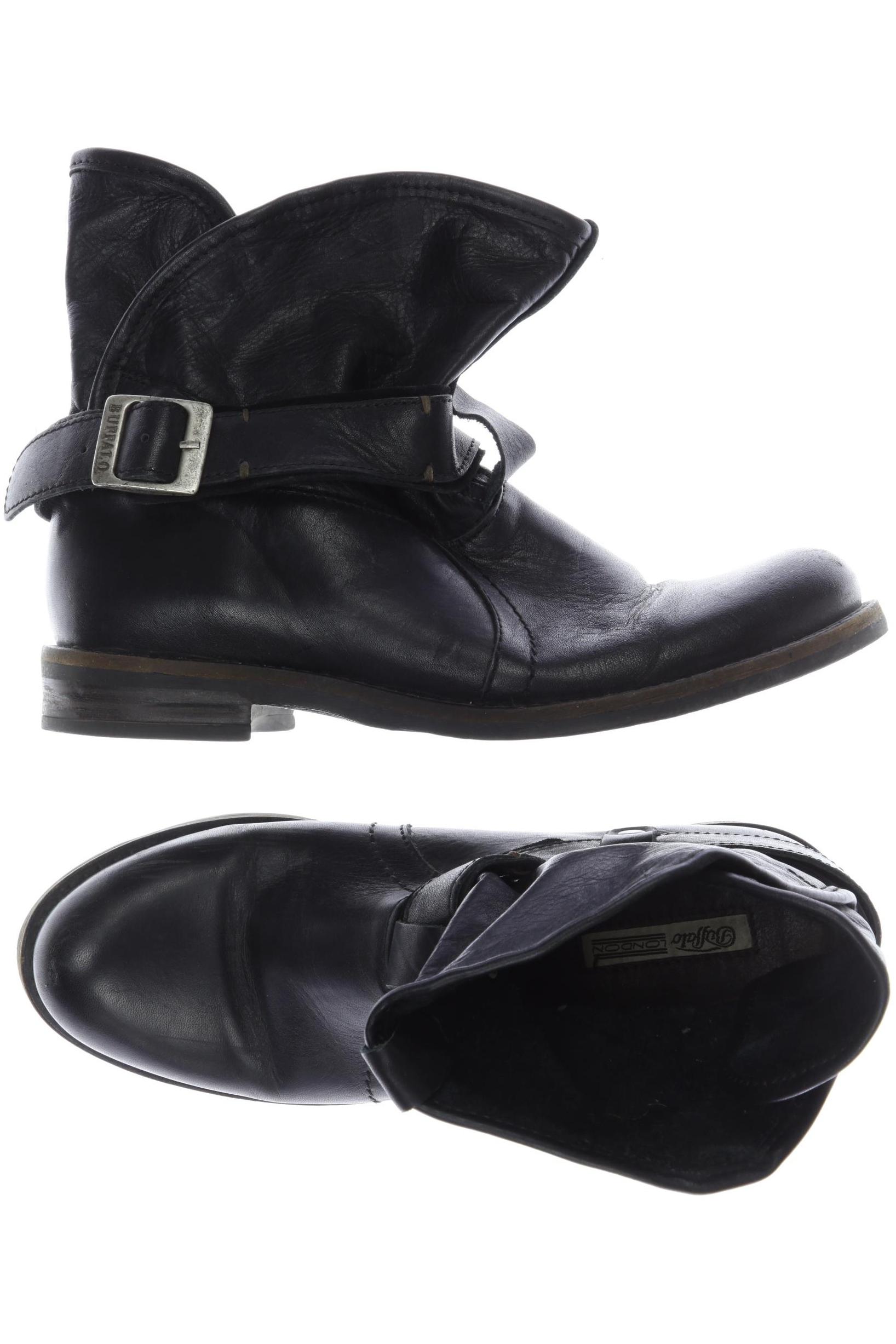 

Buffalo London Damen Stiefelette, schwarz, Gr. 39