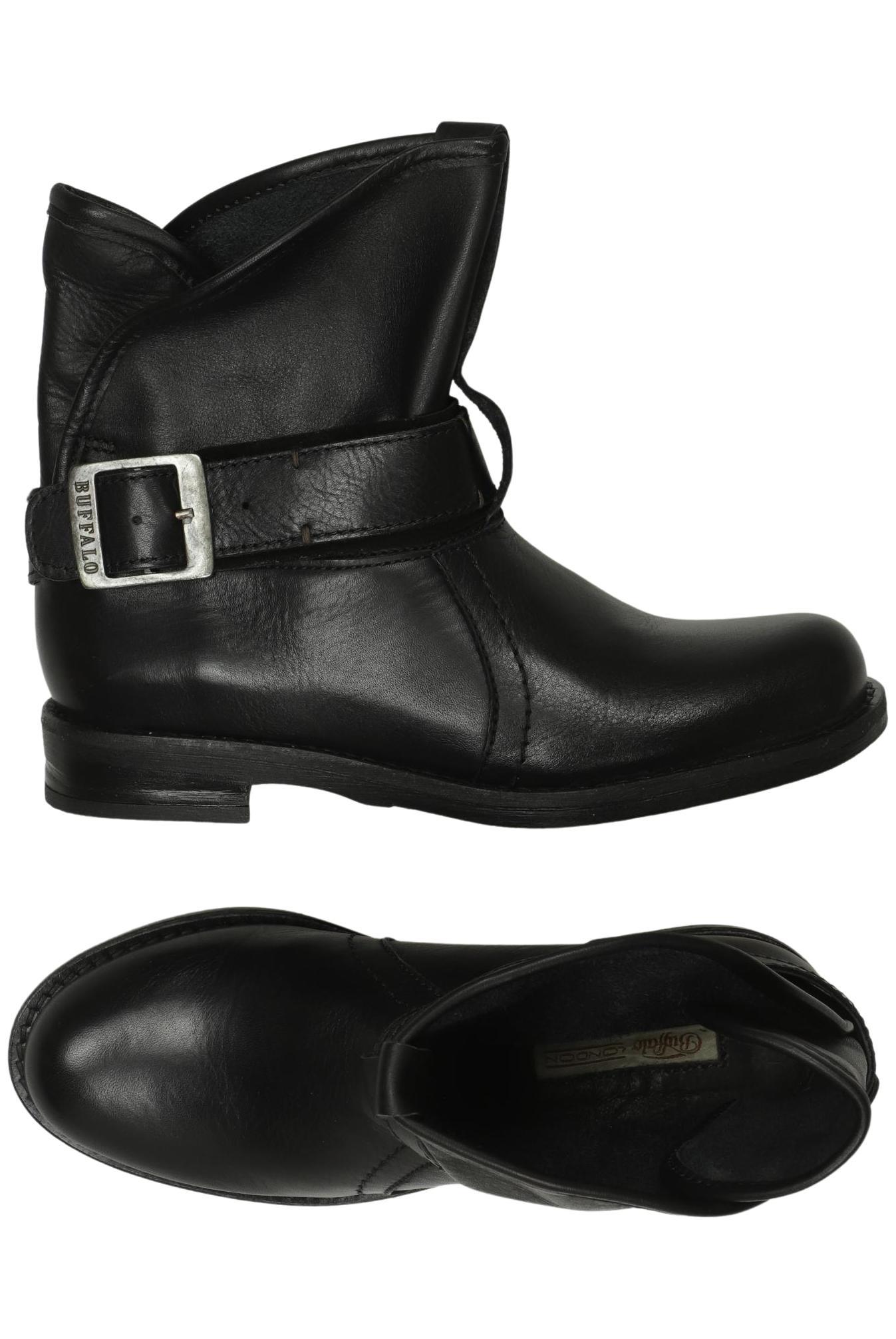

Buffalo London Damen Stiefelette, schwarz, Gr. 36