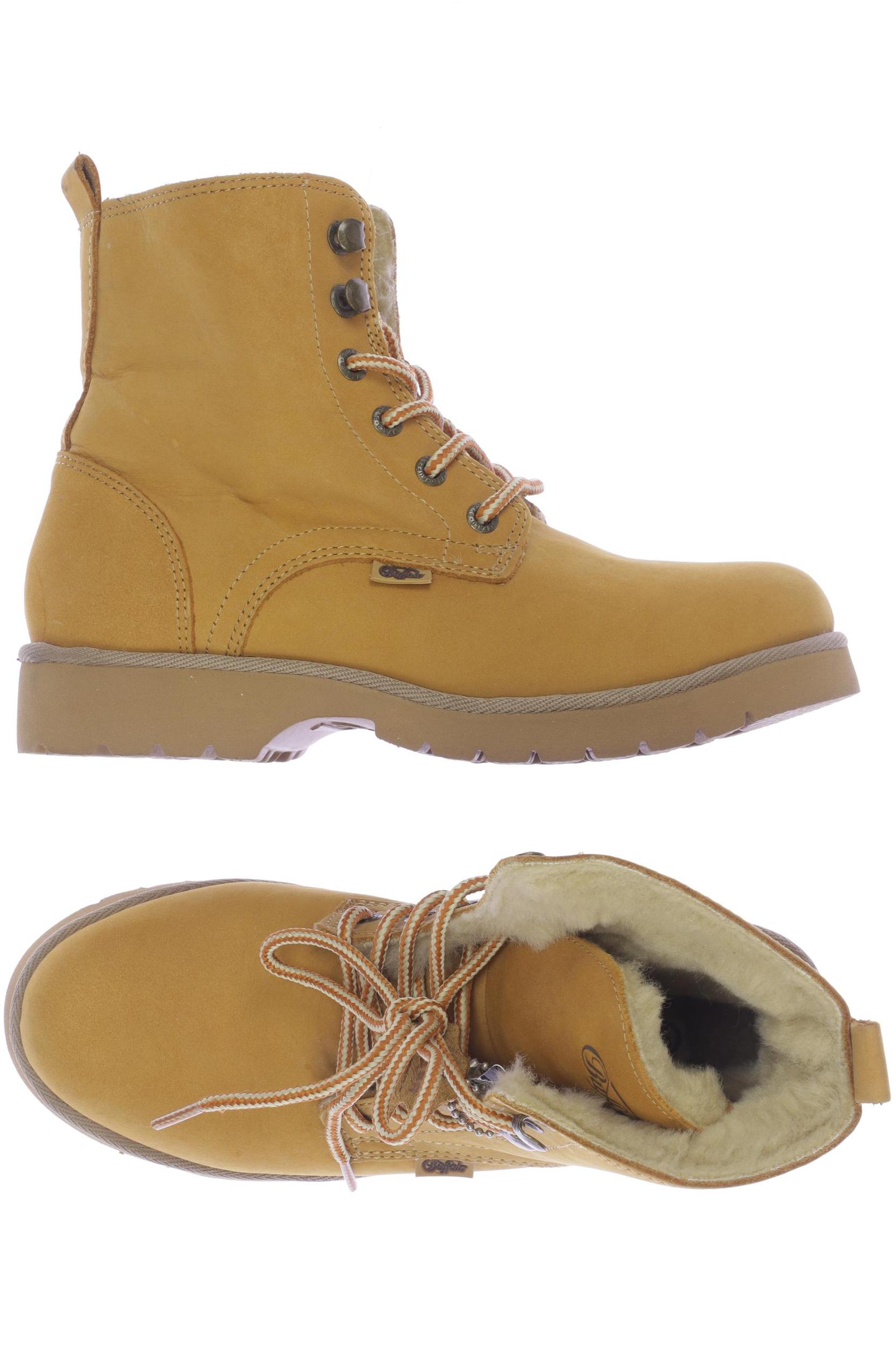 

Buffalo London Damen Stiefelette, orange, Gr. 37