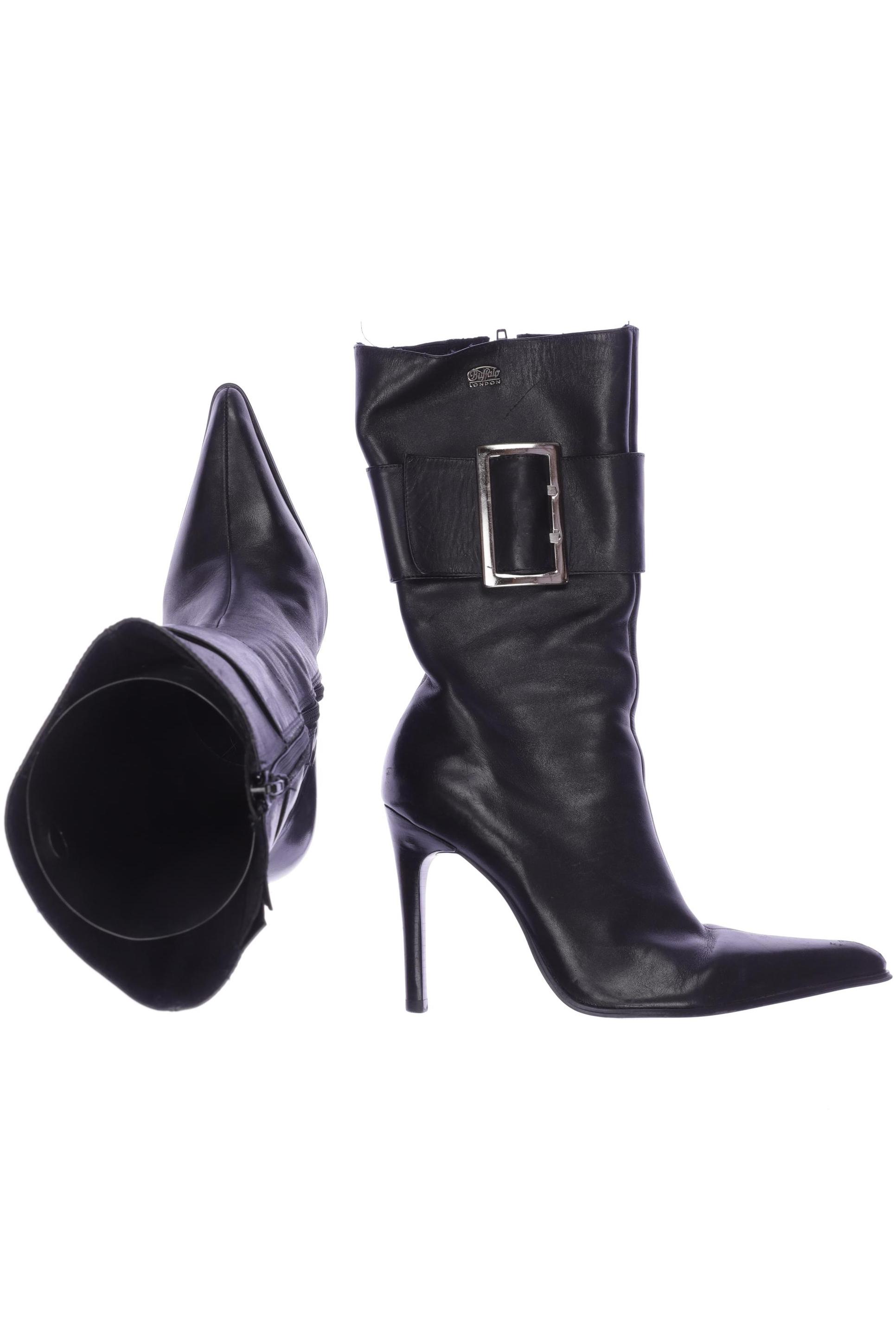 

Buffalo London Damen Stiefel, schwarz, Gr. 36