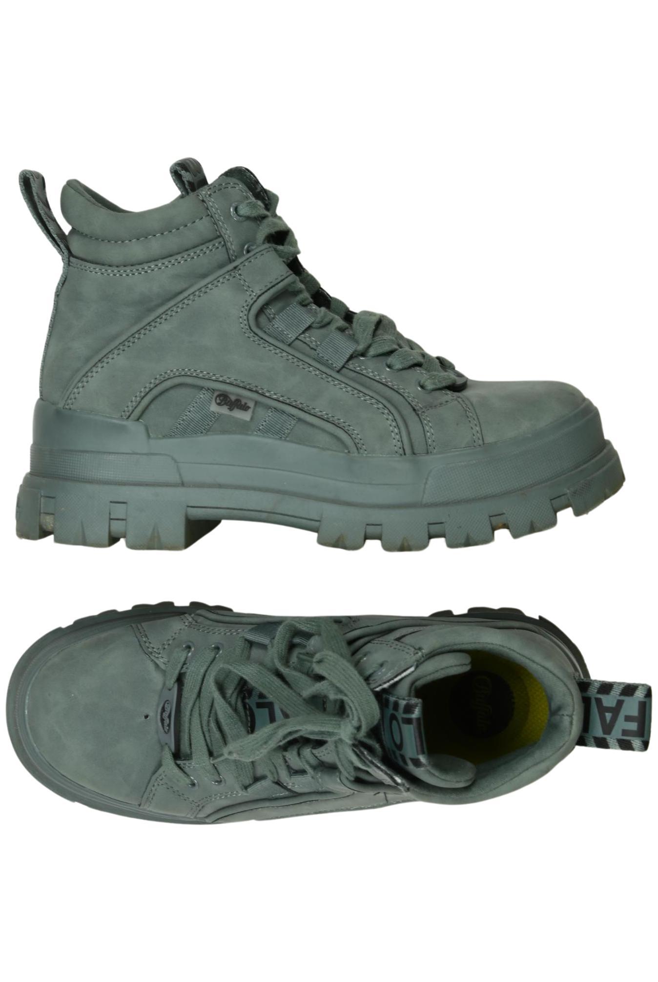 

Buffalo London Damen Stiefelette, grün, Gr. 40