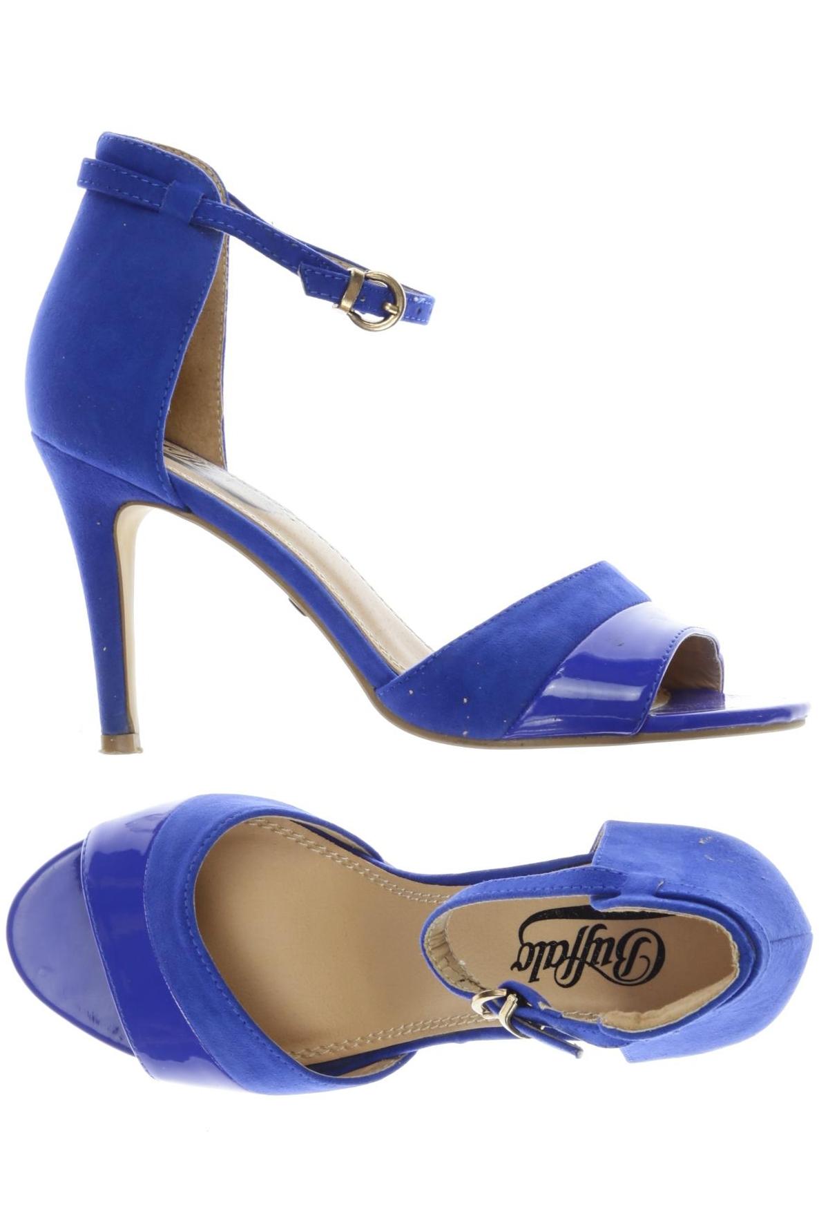 

Buffalo London Damen Sandale, blau, Gr. 37