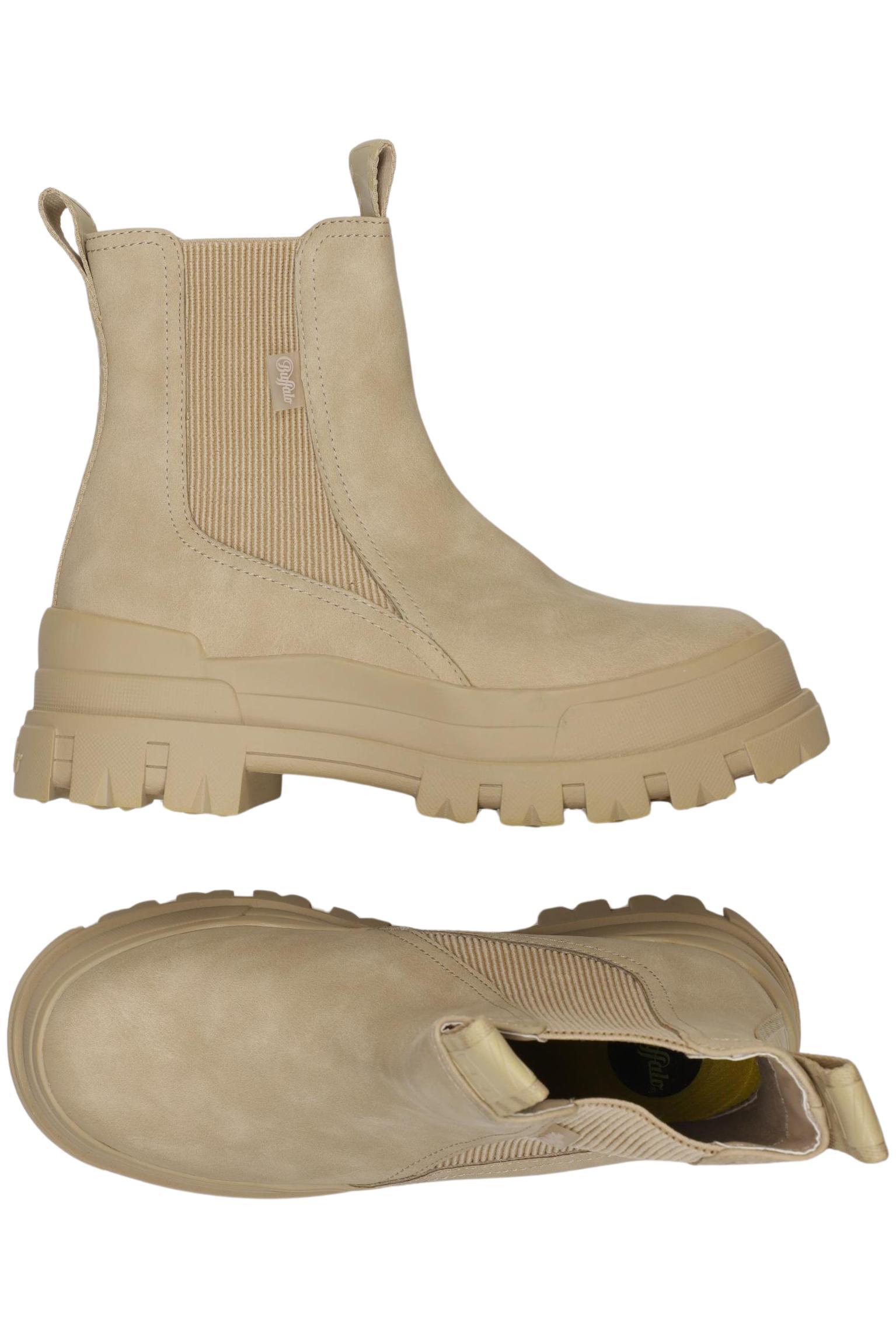 

Buffalo London Damen Stiefelette, beige, Gr. 38