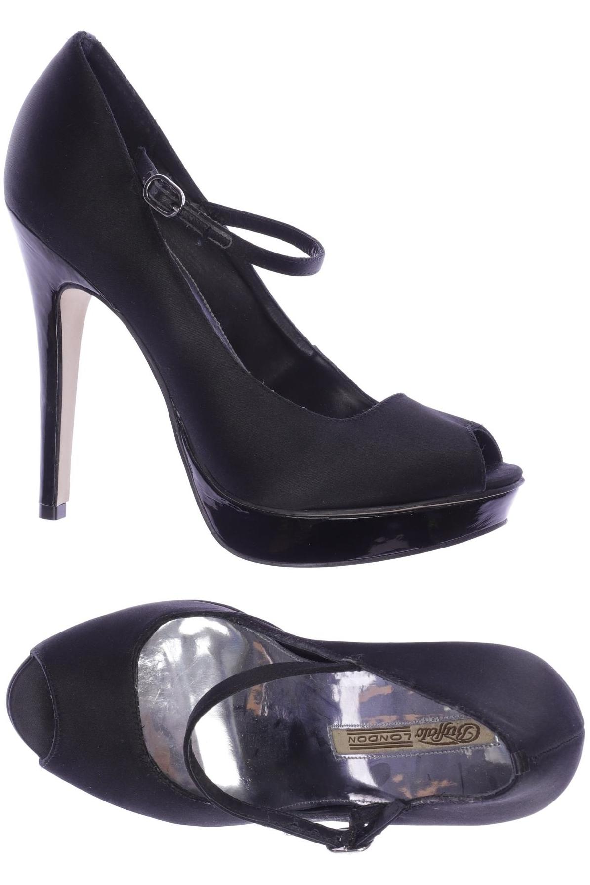 

Buffalo London Damen Pumps, schwarz, Gr. 39
