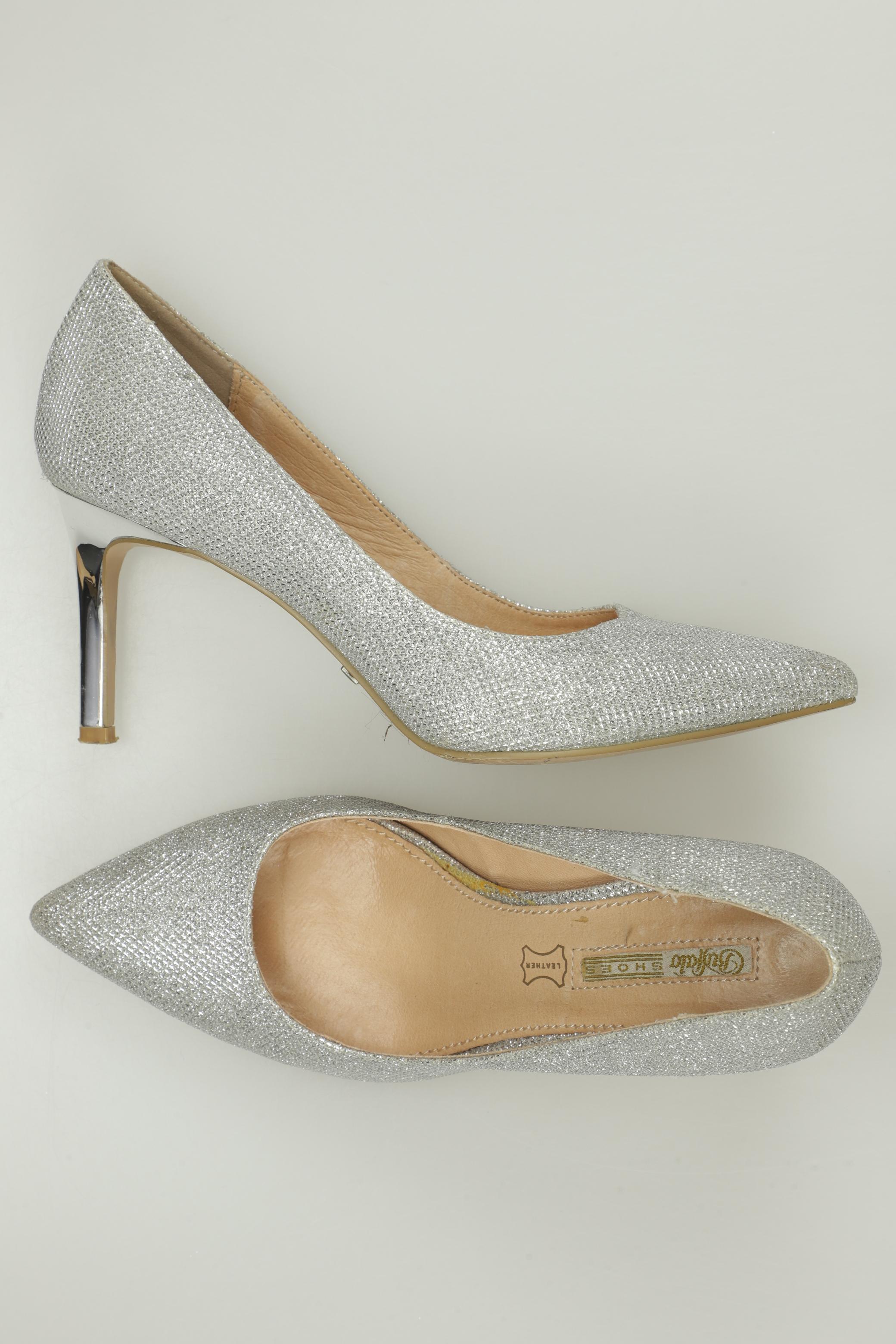 

Buffalo London Damen Pumps, silber, Gr. 37