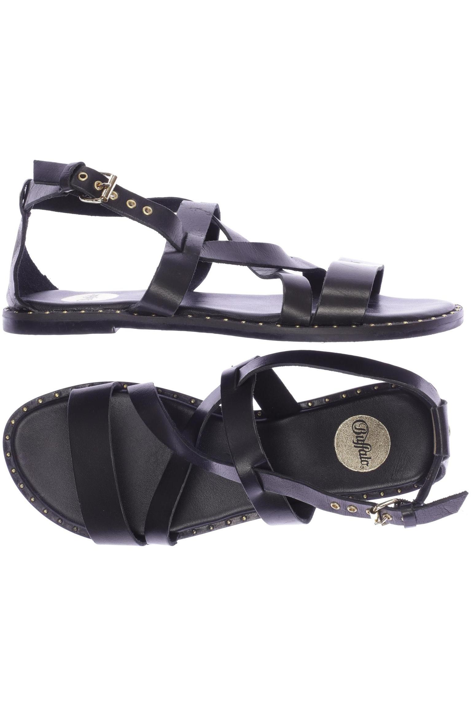 

Buffalo London Damen Sandale, schwarz, Gr. 37