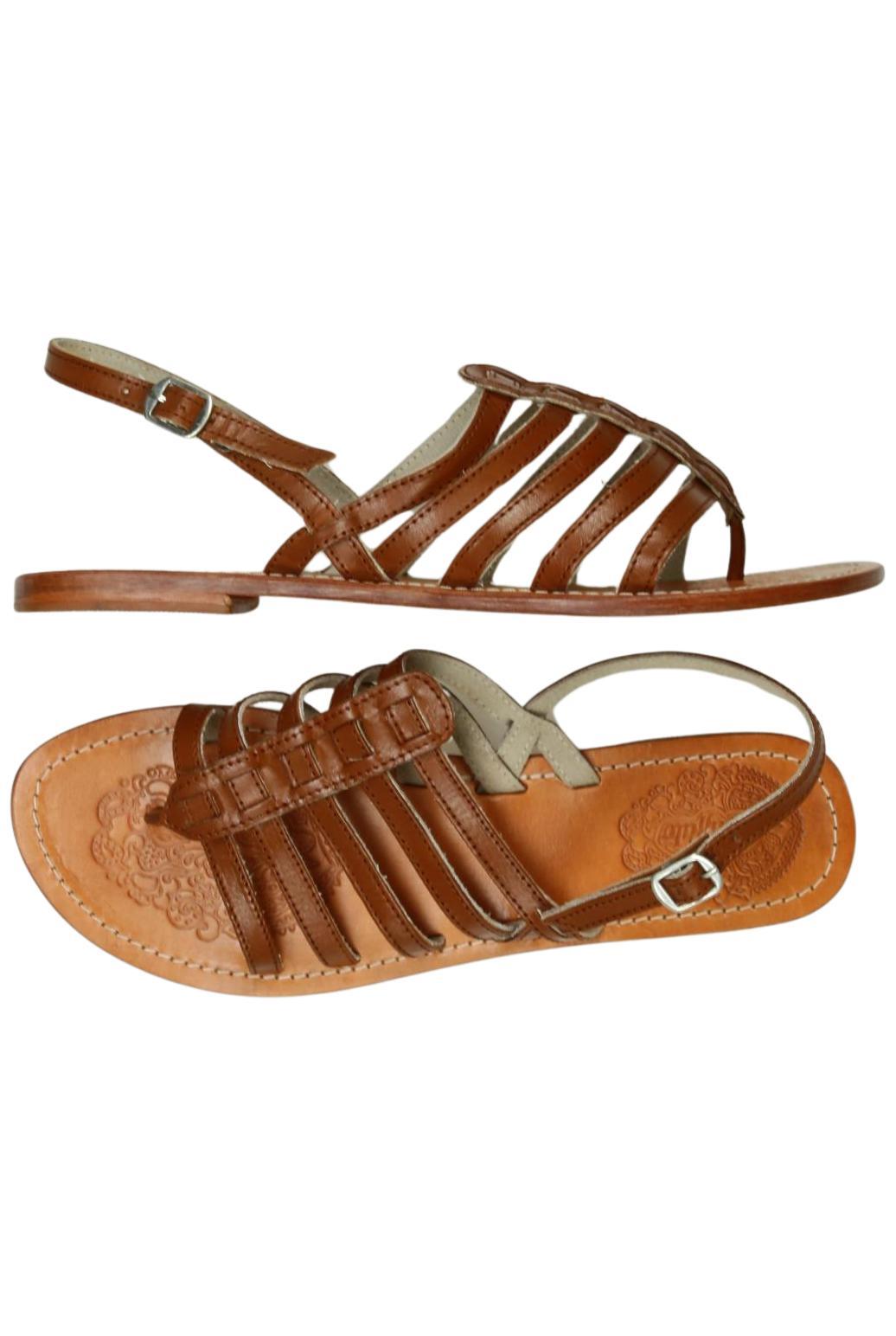 

Buffalo London Damen Sandale, braun, Gr. 40