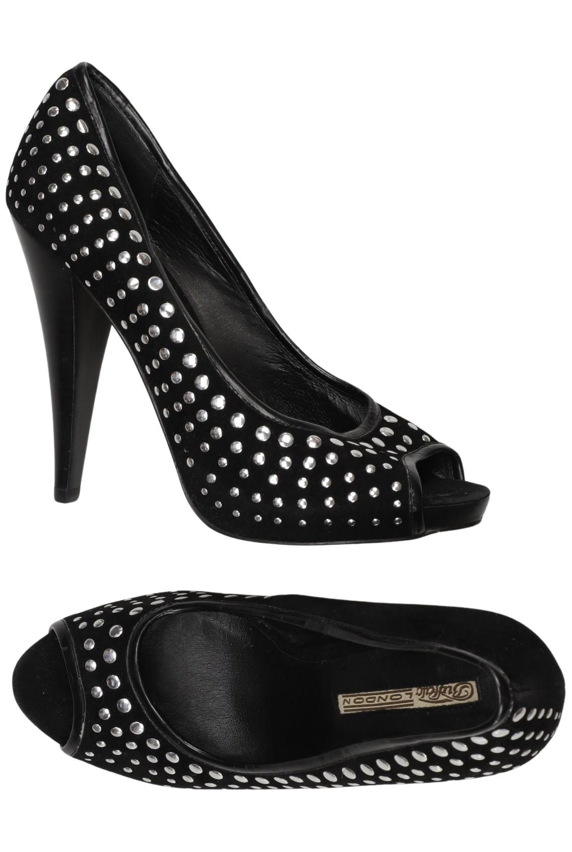 

Buffalo London Damen Pumps, schwarz, Gr. 39