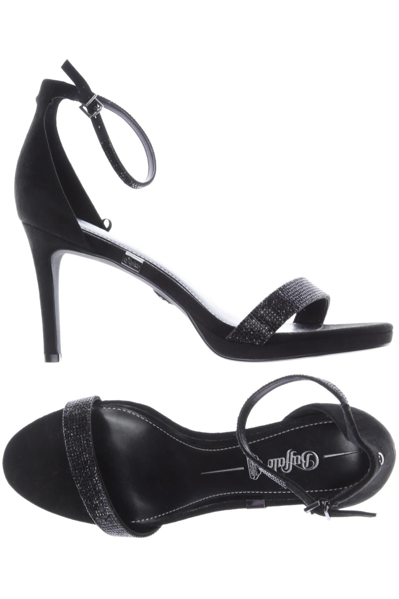 

Buffalo London Damen Sandale, schwarz, Gr. 41