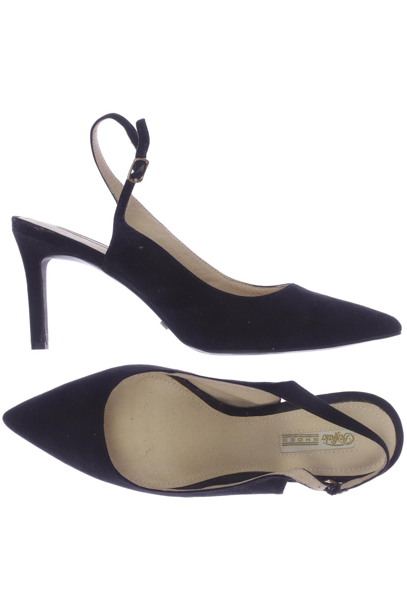 

Buffalo LONDON Damen Sandale, schwarz