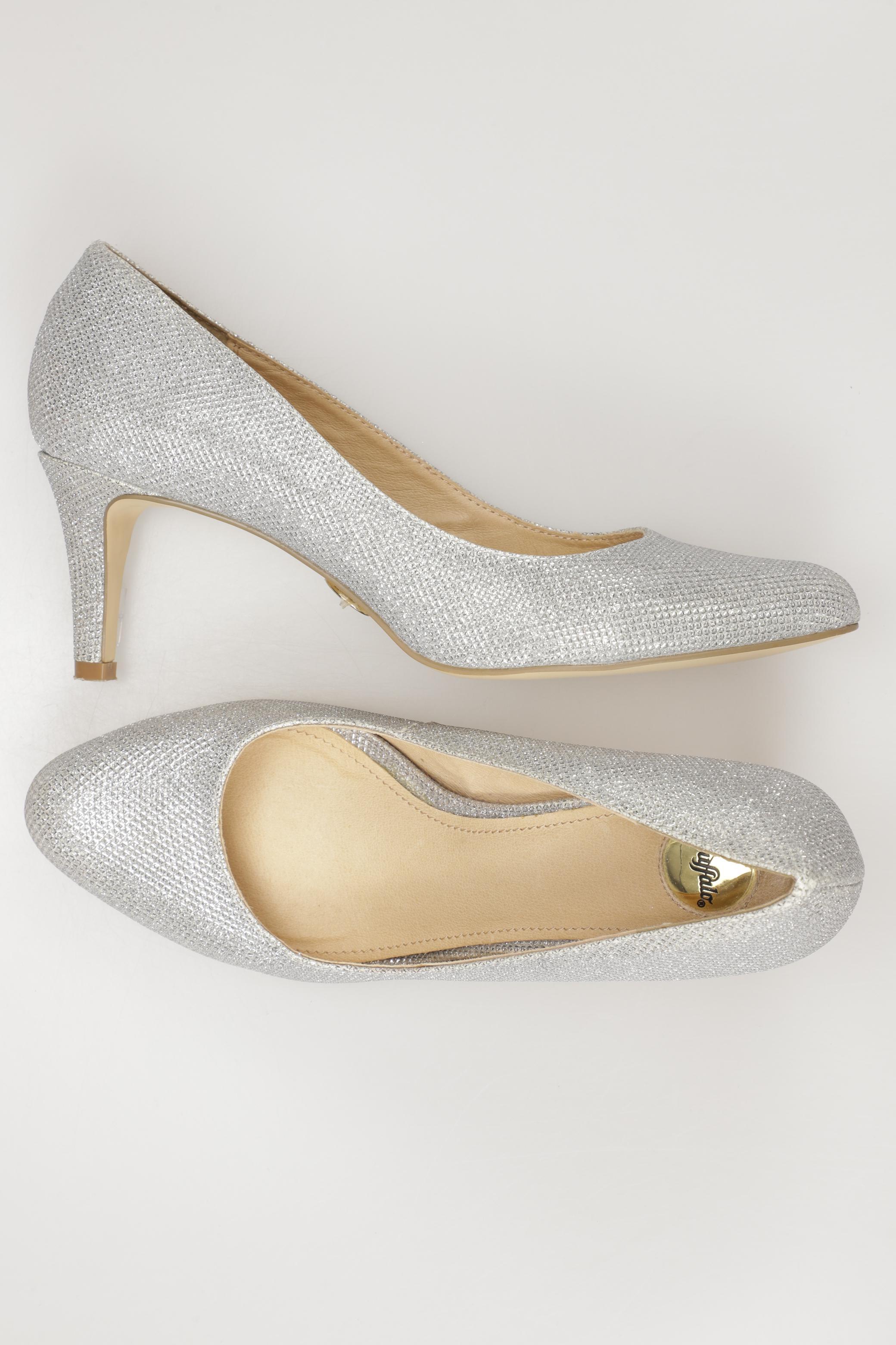 

Buffalo London Damen Pumps, grau, Gr. 40