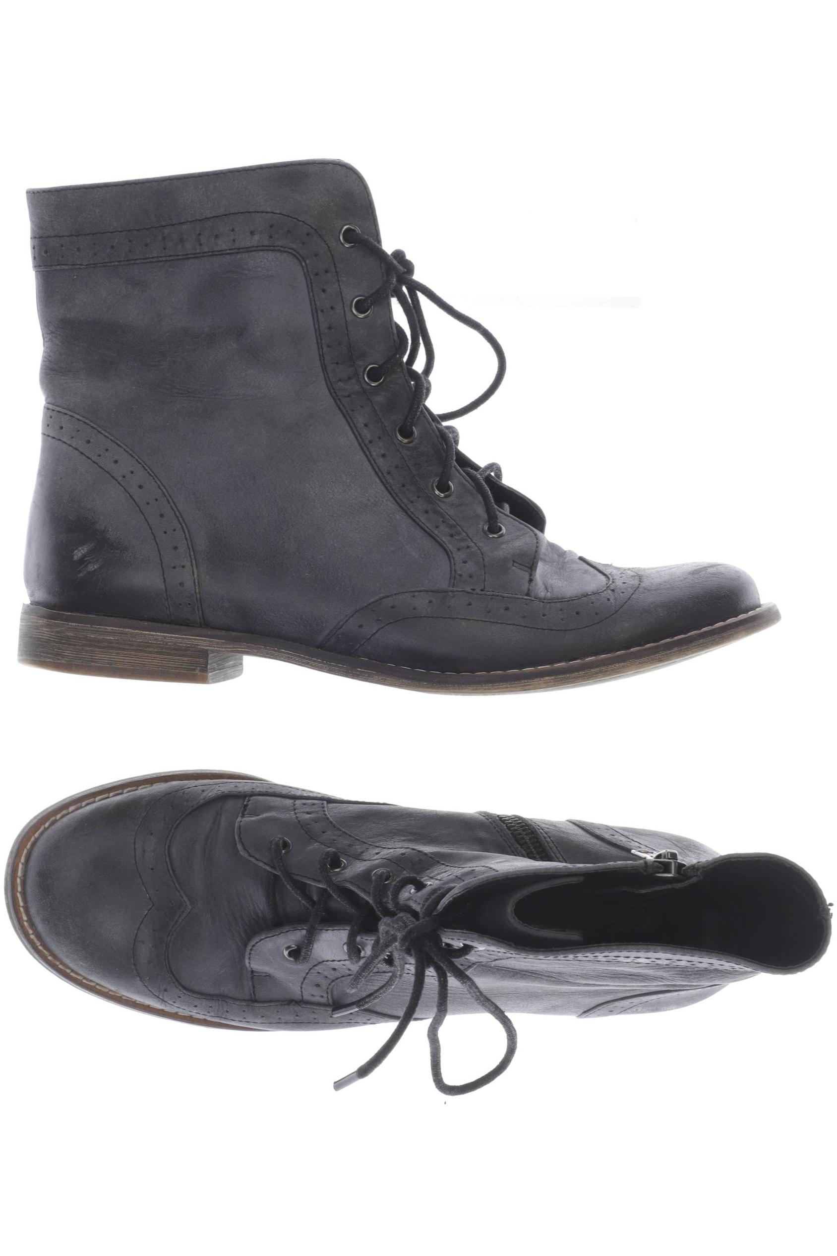 

Buffalo London Damen Stiefelette, türkis, Gr. 39