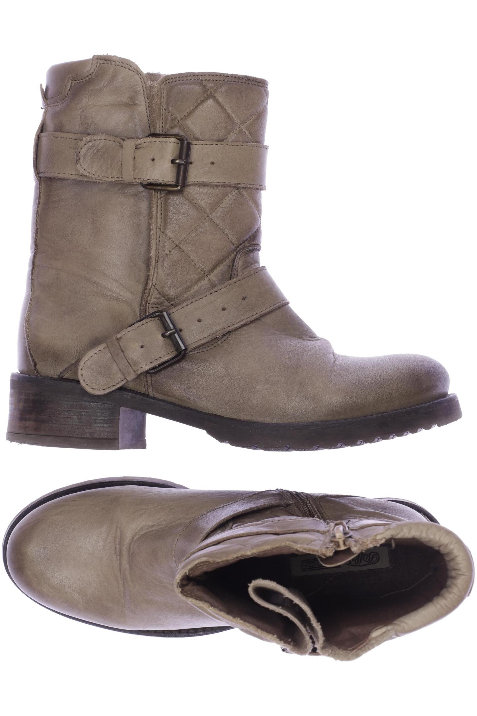

Buffalo London Damen Stiefelette, beige, Gr. 39