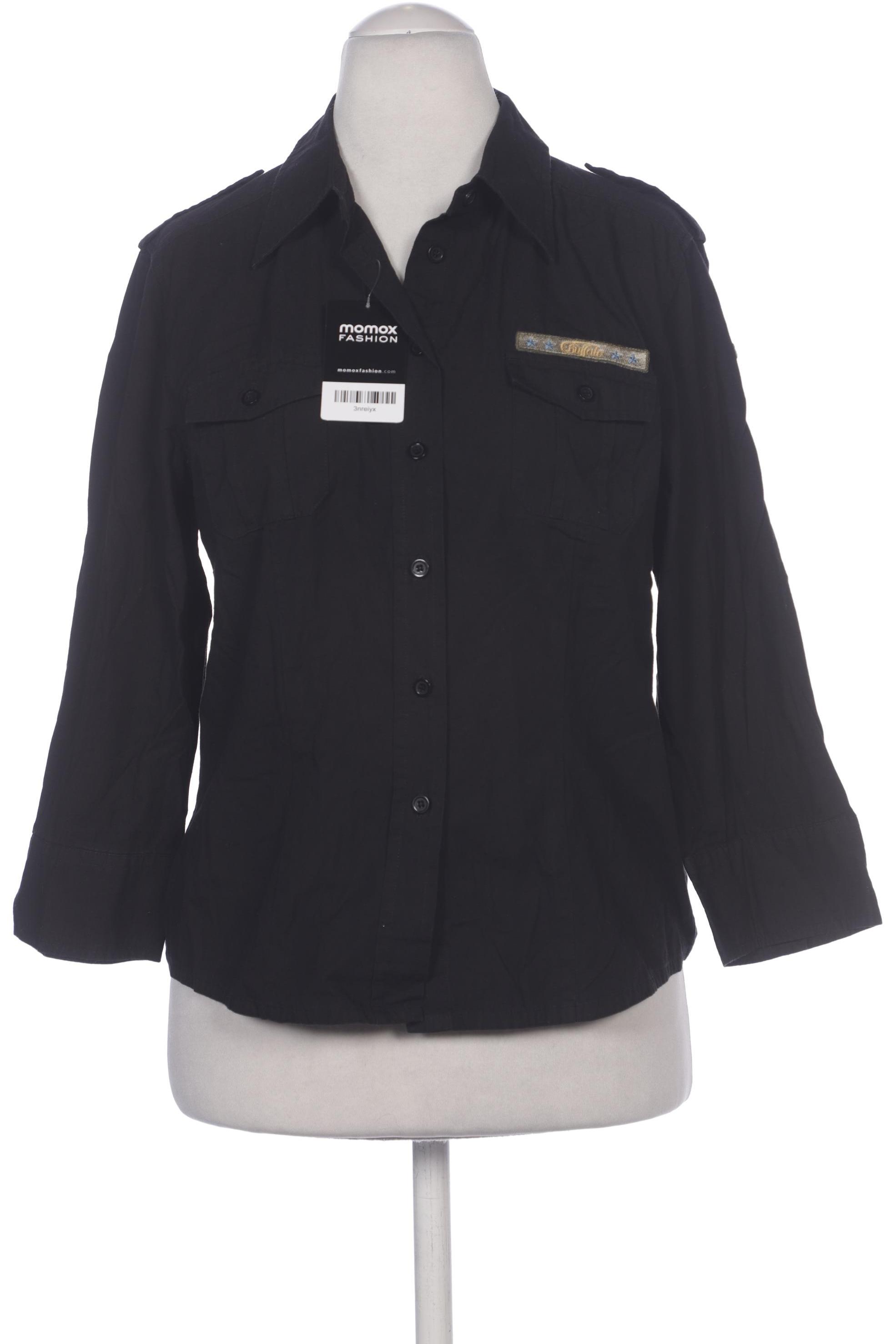

Buffalo London Damen Bluse, schwarz, Gr. 36