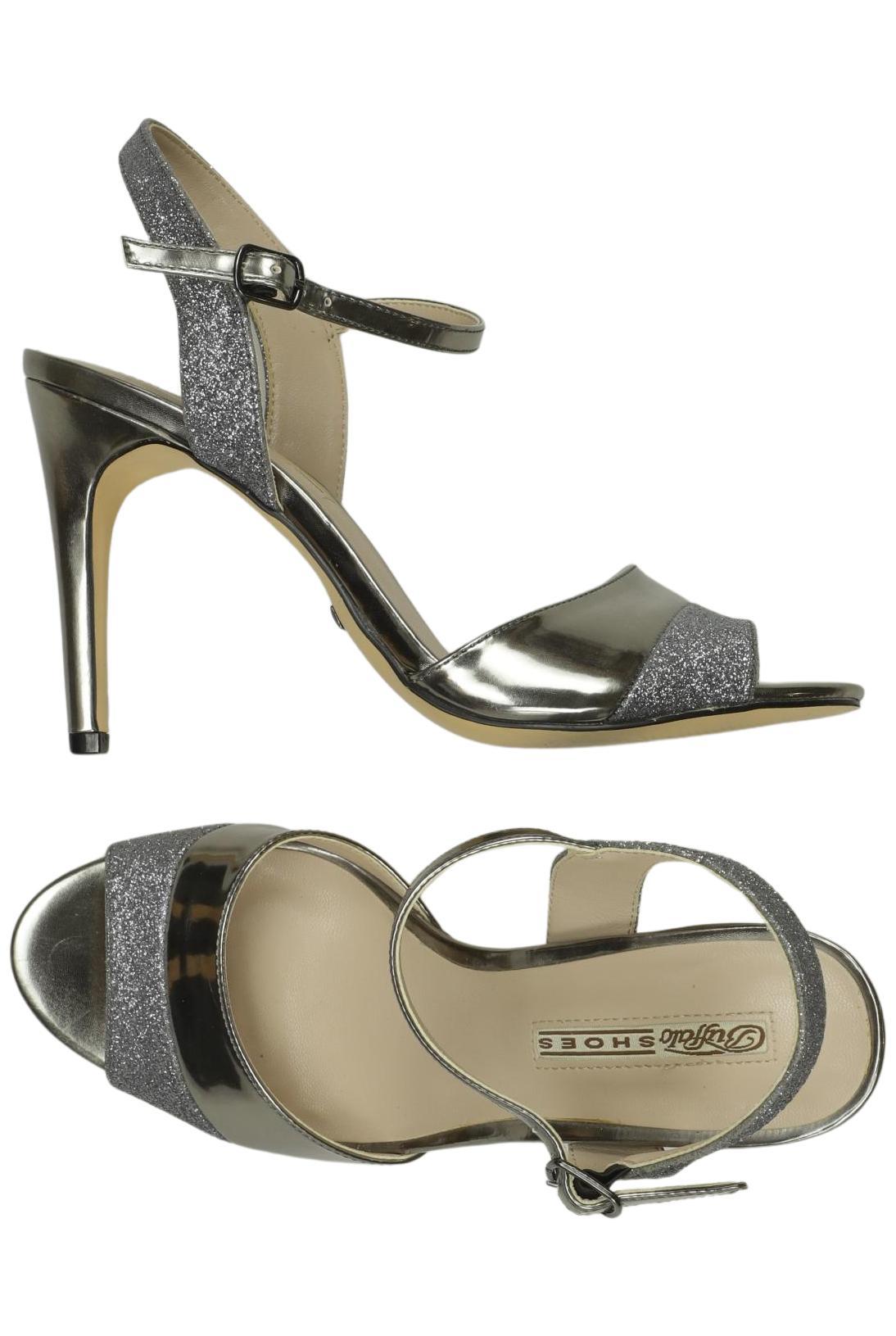 

Buffalo London Damen Sandale, silber, Gr. 39