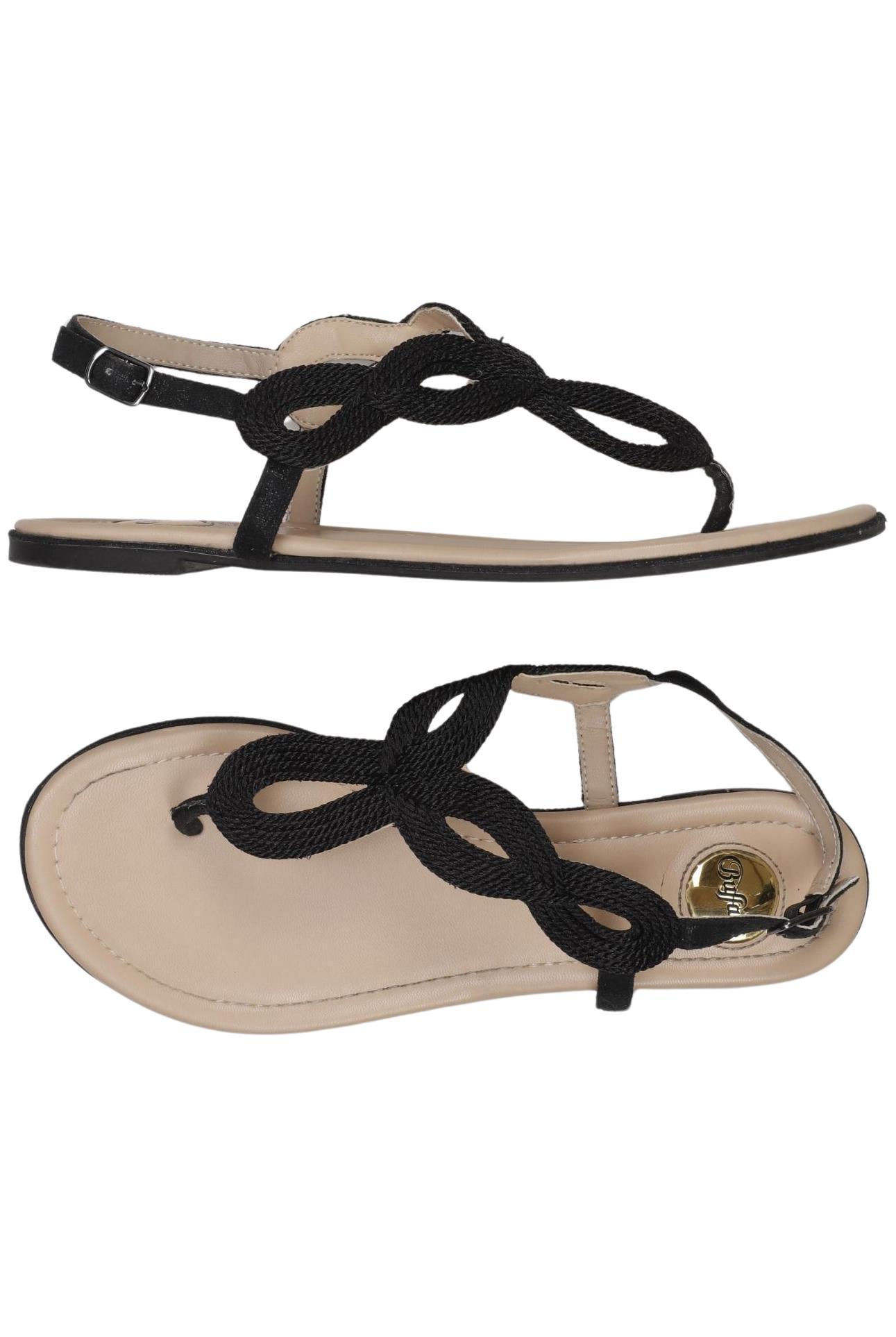 

Buffalo London Damen Sandale, schwarz, Gr. 39