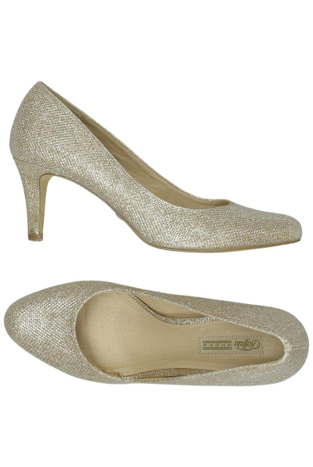 

Buffalo London Damen Pumps, gold, Gr. 38