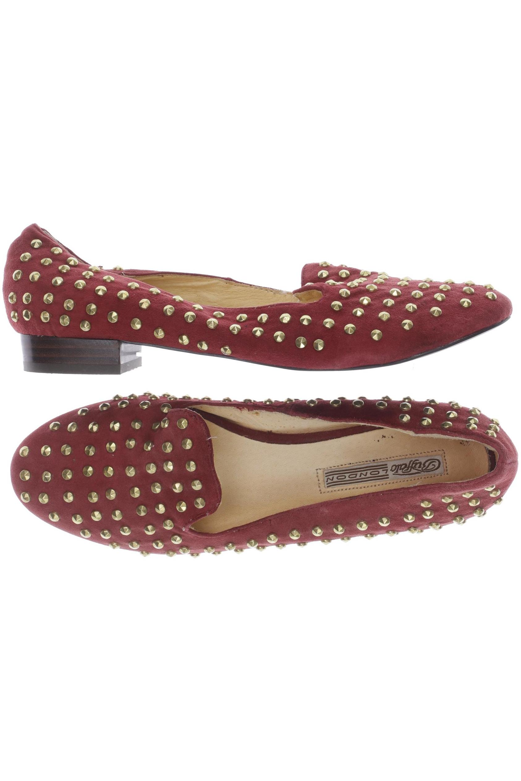 

Buffalo London Damen Halbschuh, bordeaux, Gr. 40