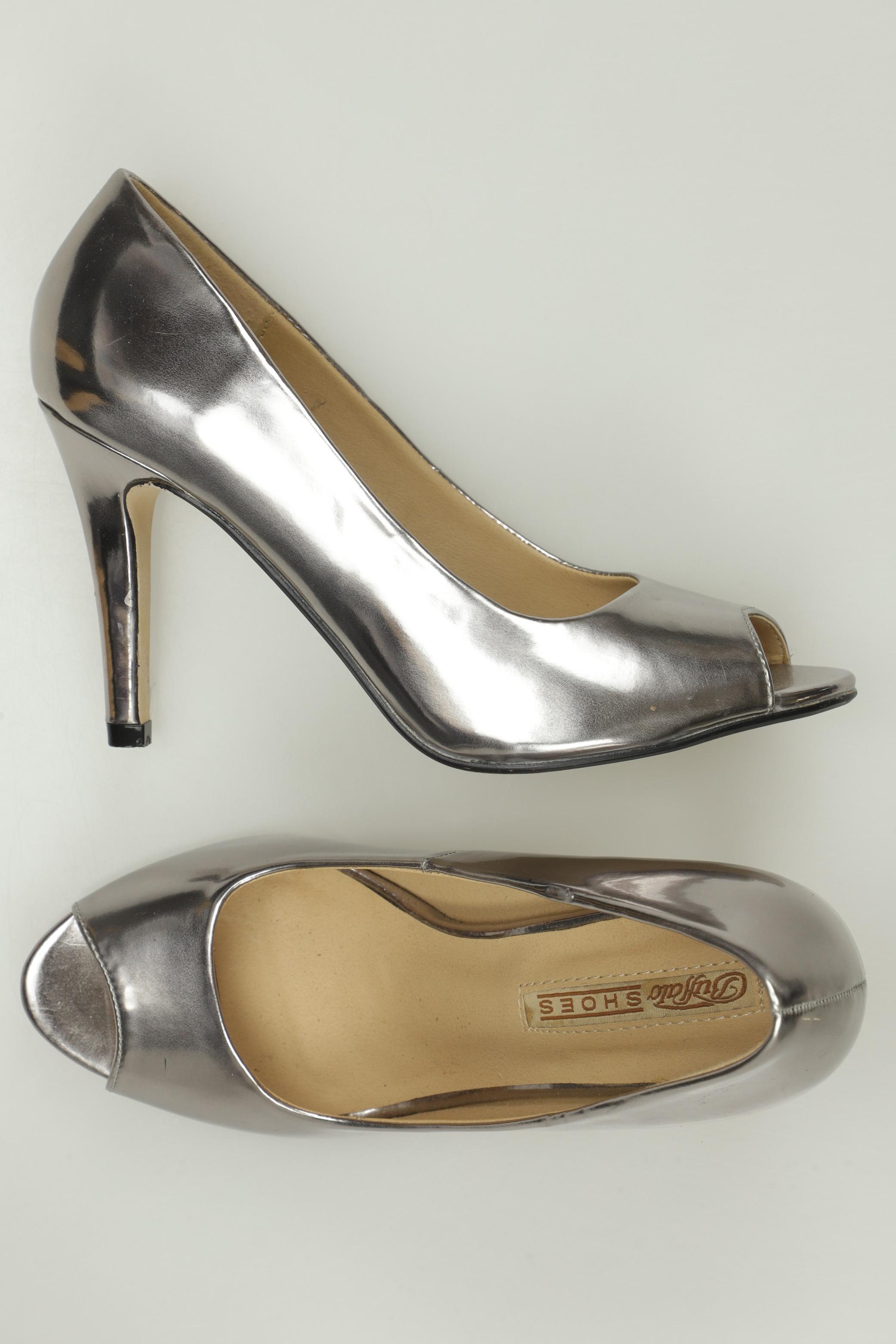 

Buffalo London Damen Pumps, silber, Gr. 37