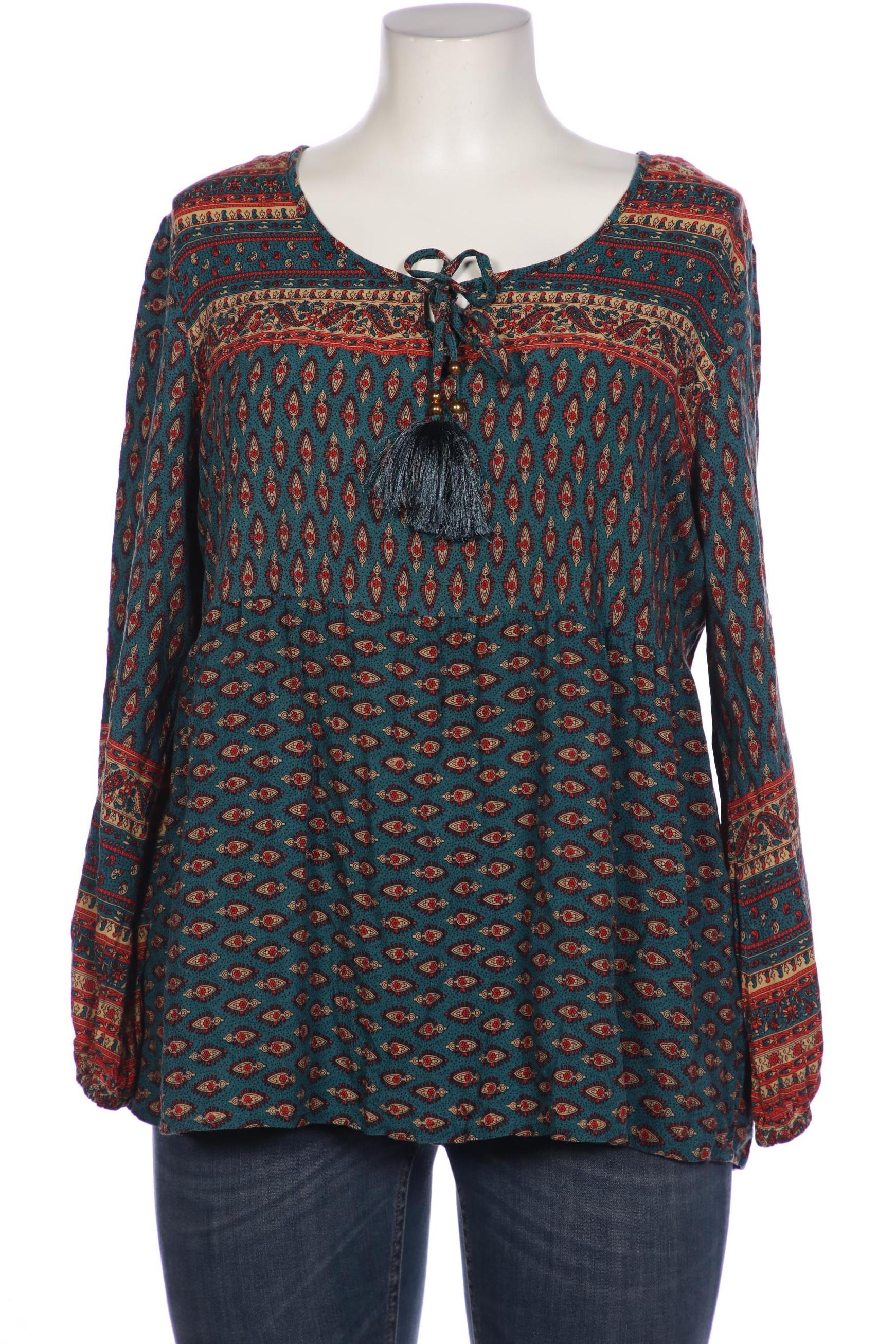 

Buffalo London Damen Bluse, türkis, Gr. 50