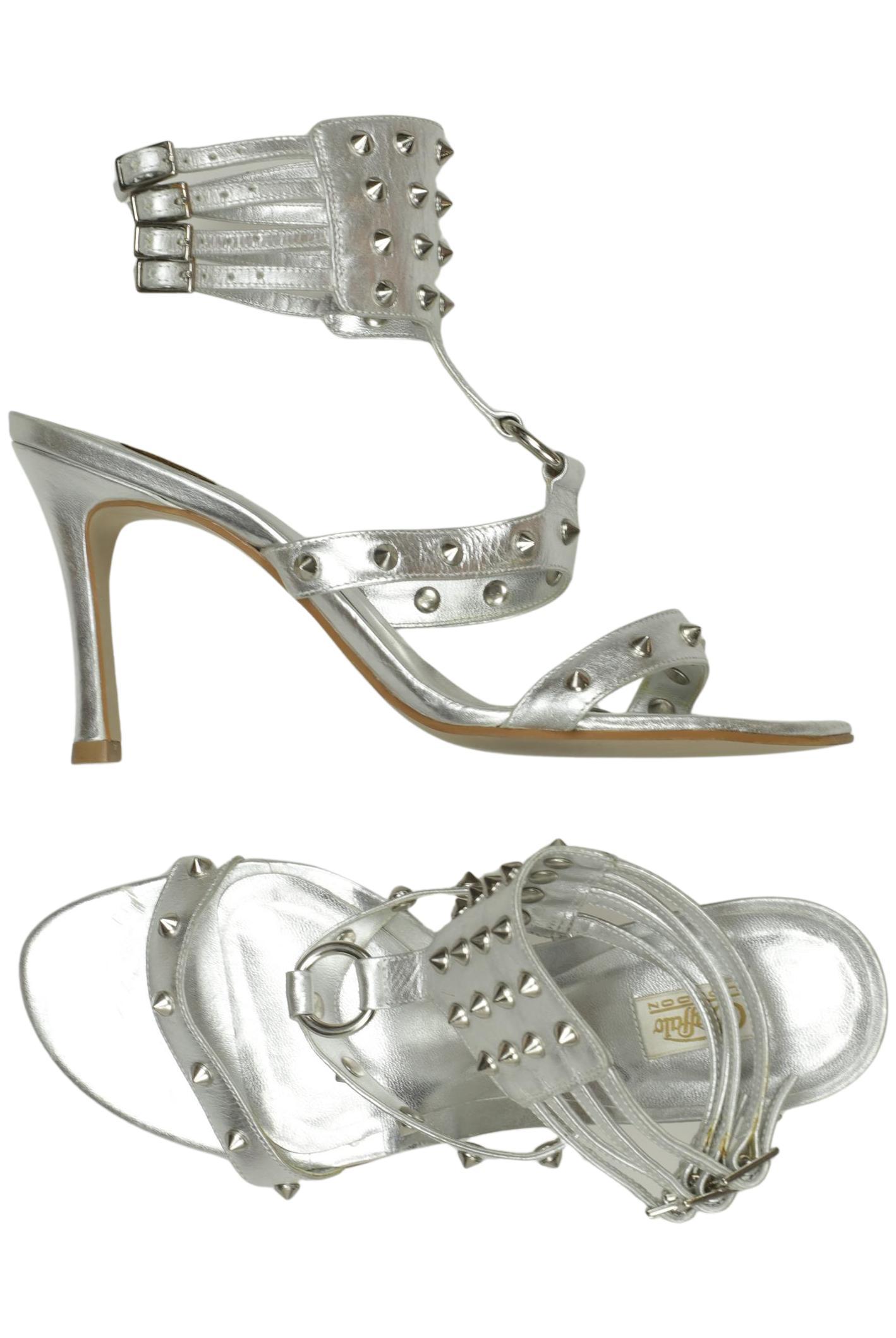 

Buffalo London Damen Pumps, silber, Gr. 38