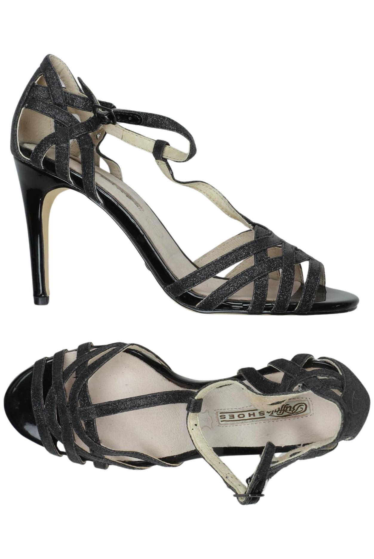 

Buffalo London Damen Sandale, schwarz, Gr. 39