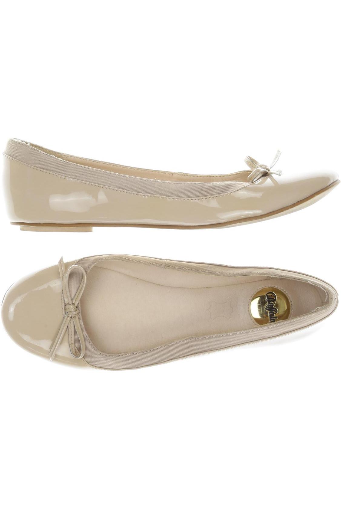 

Buffalo London Damen Ballerinas, beige, Gr. 37
