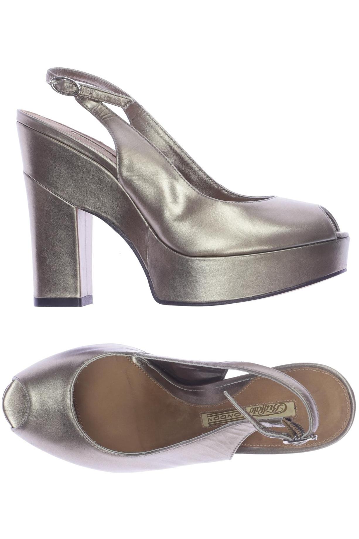 

Buffalo London Damen Sandale, gold, Gr. 39
