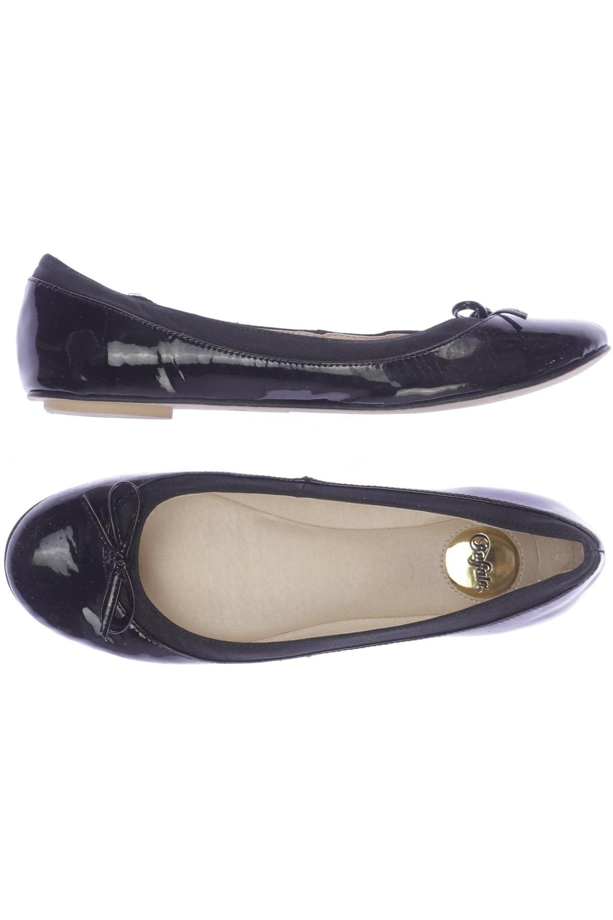 

Buffalo London Damen Ballerinas, schwarz, Gr. 37