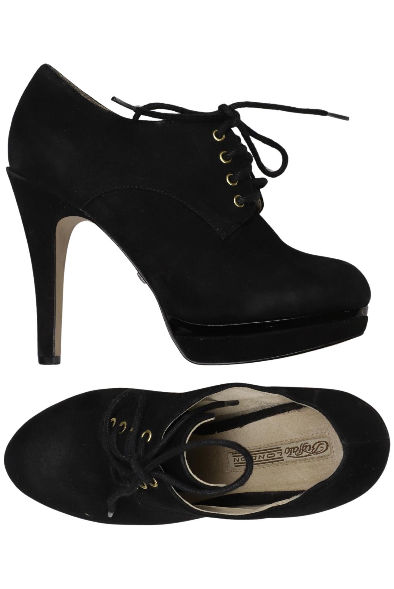 

Buffalo London Damen Halbschuh, schwarz, Gr. 38