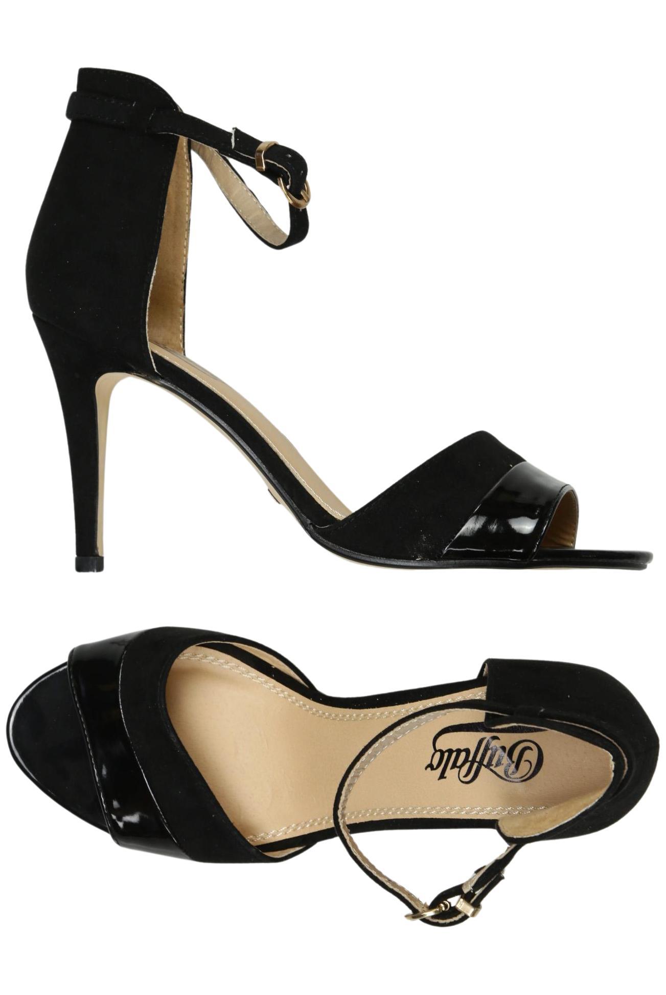 

Buffalo London Damen Sandale, schwarz, Gr. 40