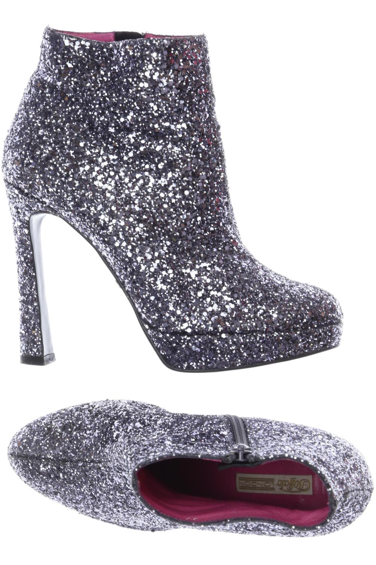 

Buffalo London Damen Stiefelette, silber, Gr. 37