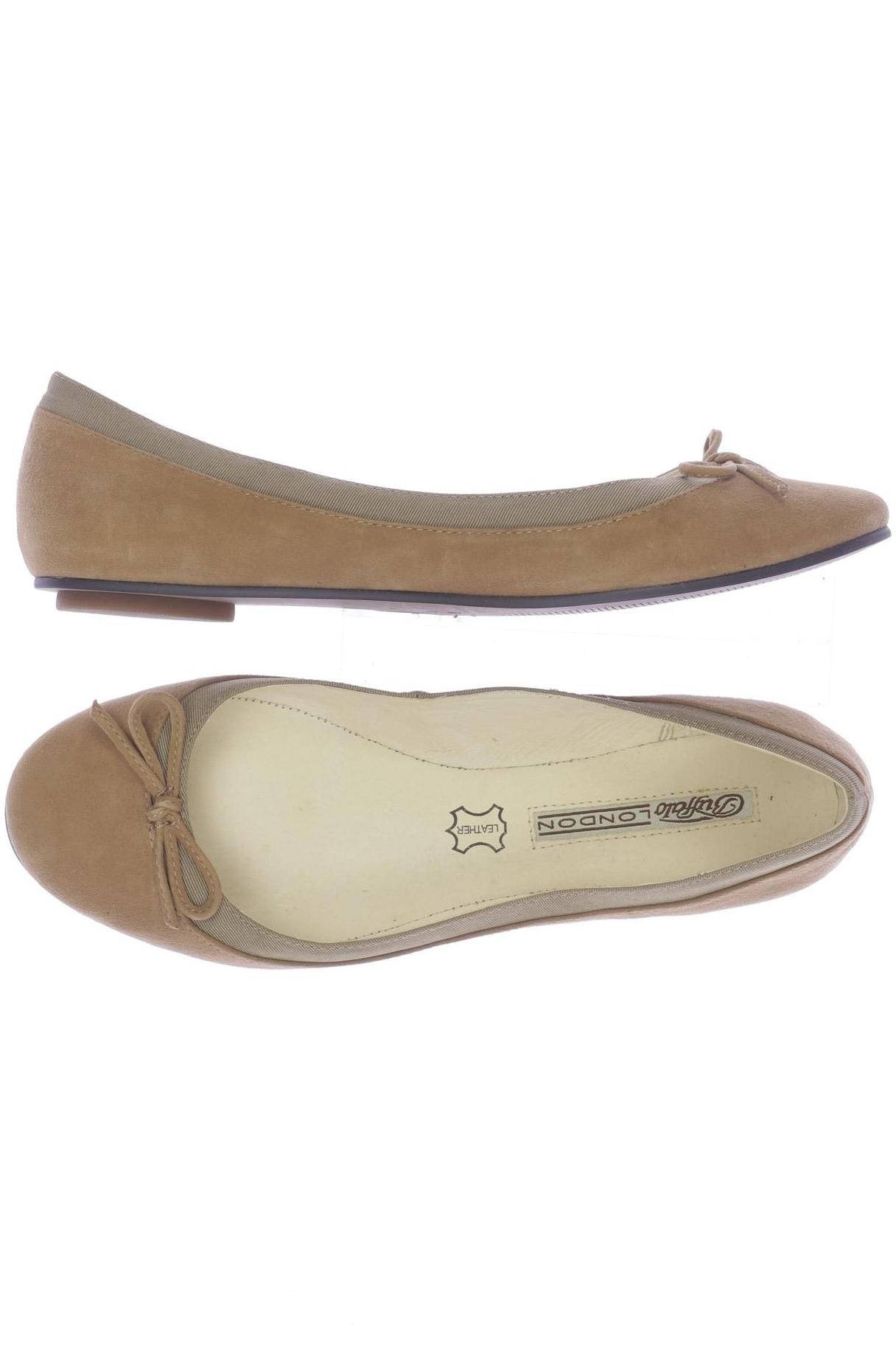 

Buffalo London Damen Ballerinas, beige, Gr. 38