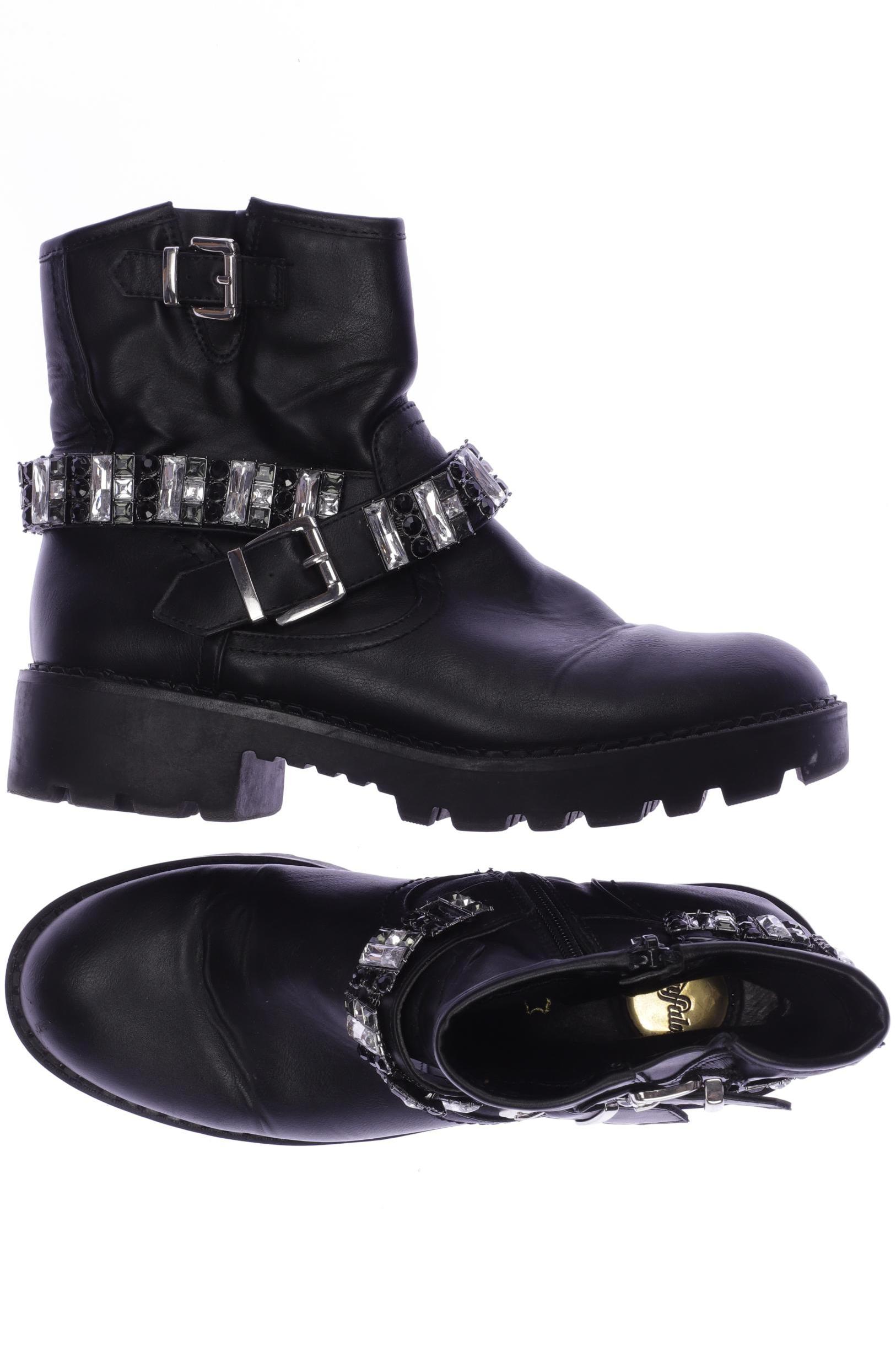 

Buffalo London Damen Stiefelette, schwarz, Gr. 39