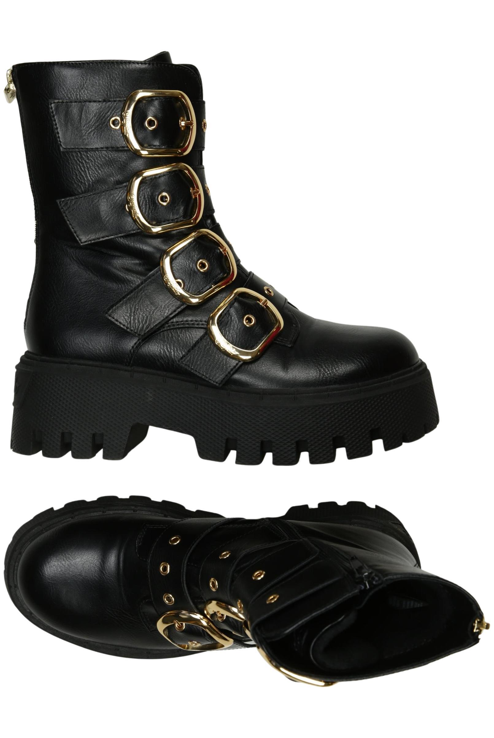 

Buffalo London Damen Stiefelette, schwarz, Gr. 38