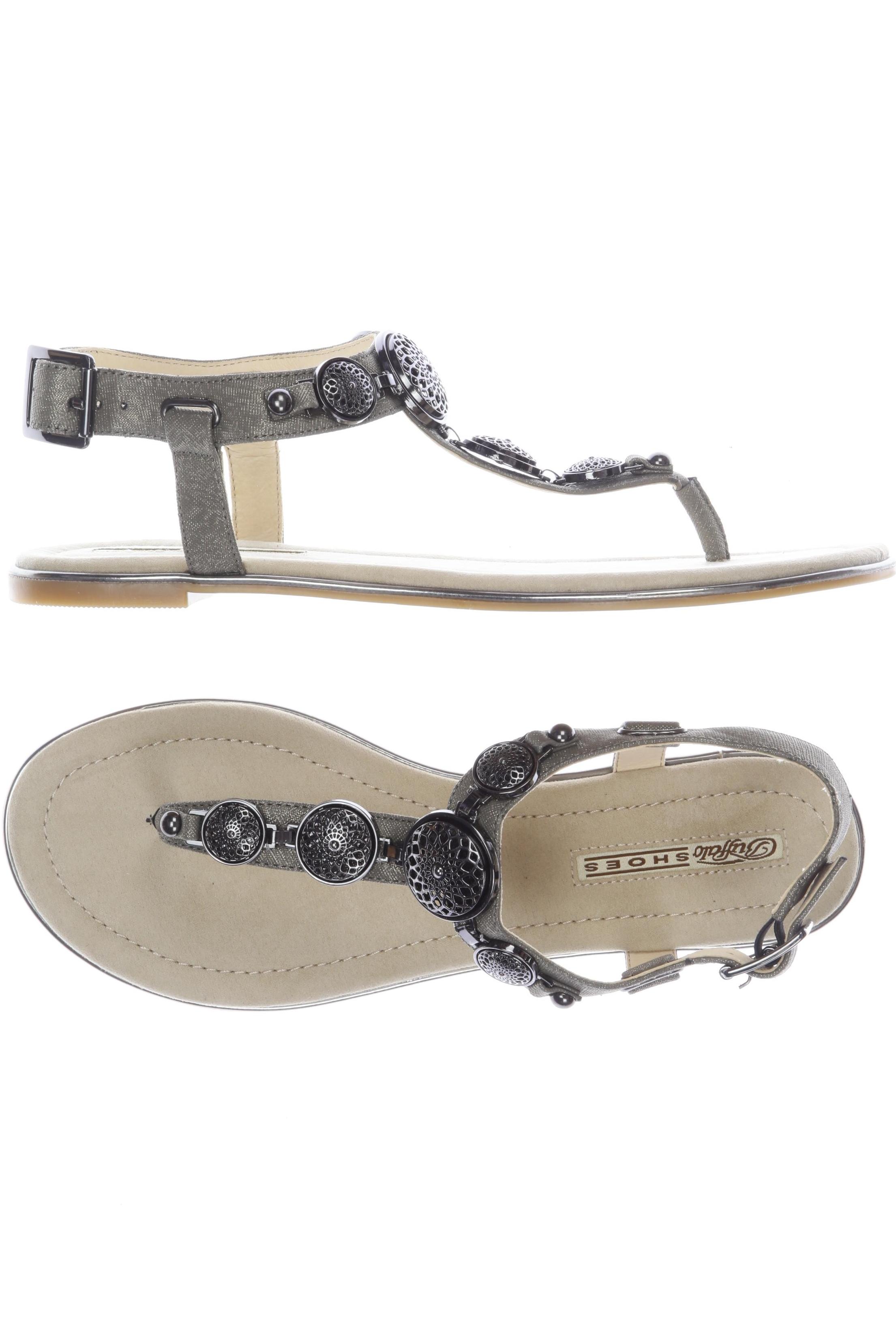 

Buffalo London Damen Sandale, grau, Gr. 41