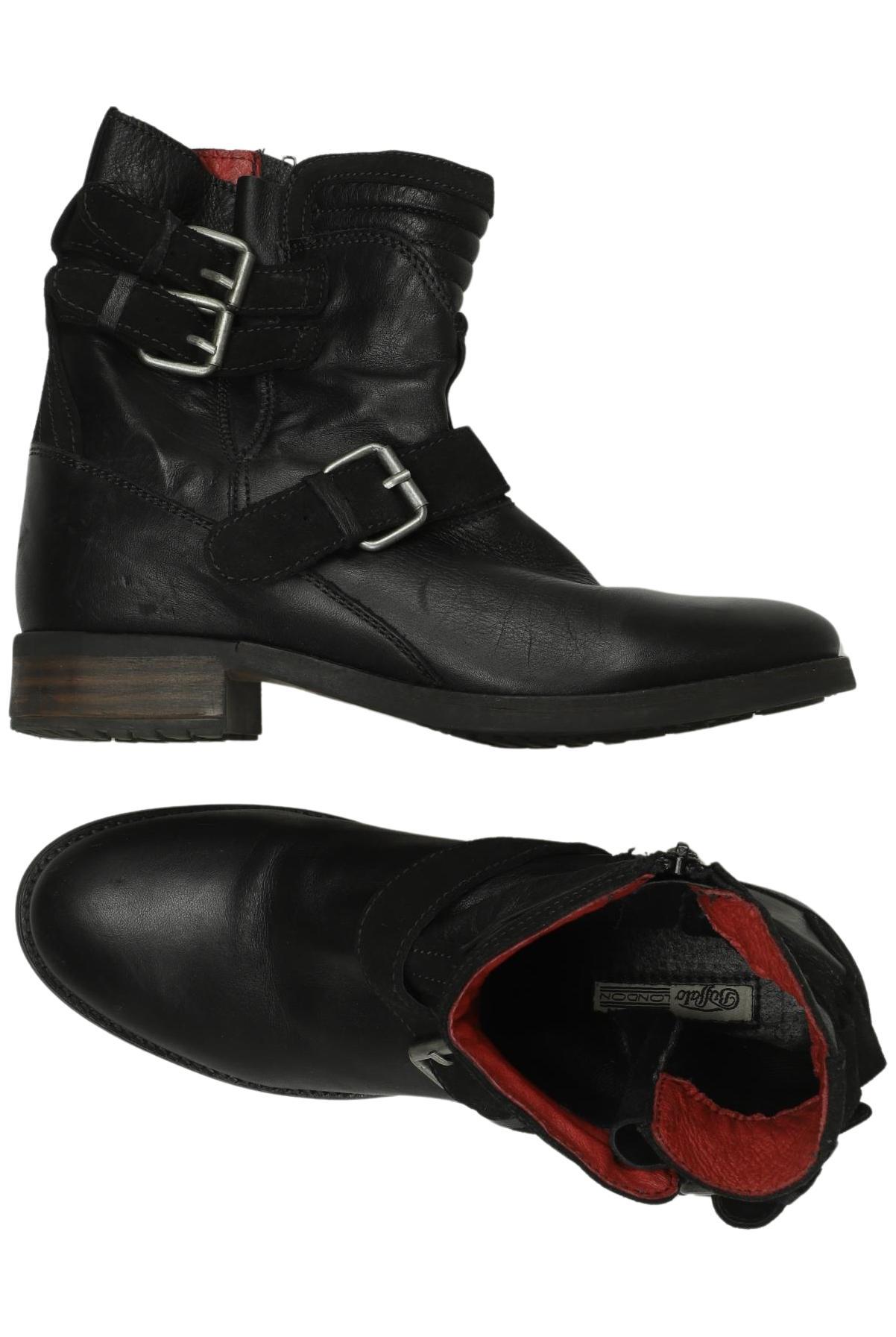 

Buffalo London Damen Stiefelette, schwarz, Gr. 41