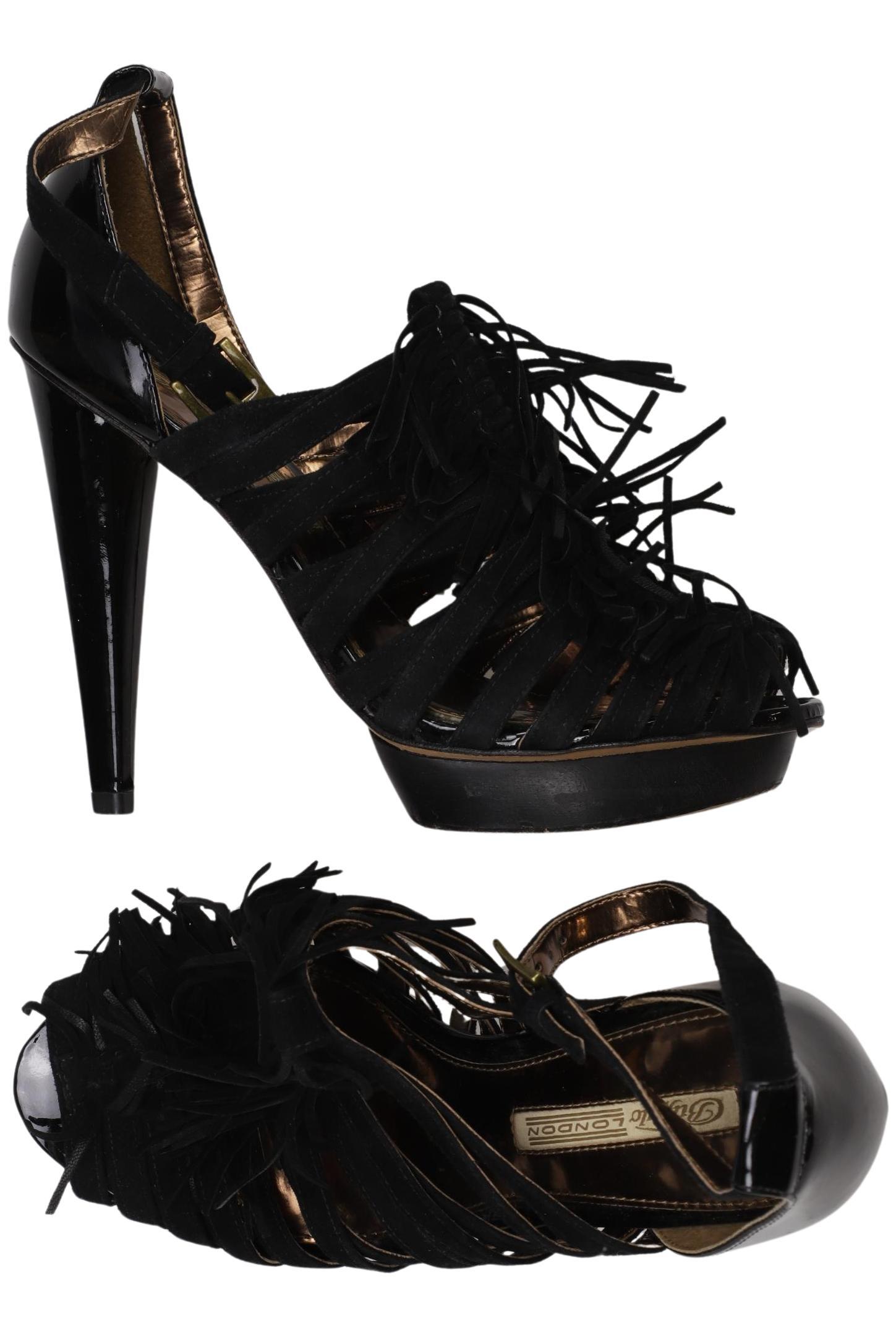 

Buffalo London Damen Sandale, schwarz, Gr. 39