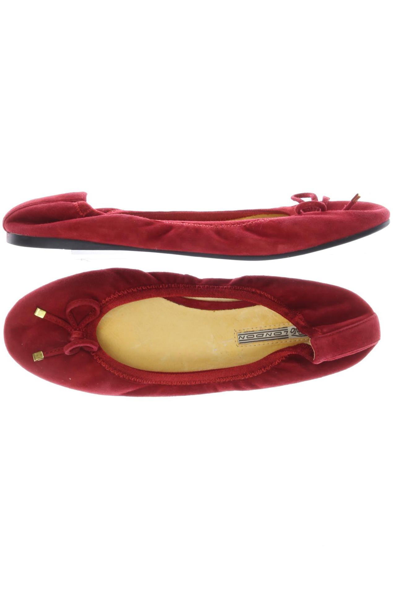 

Buffalo London Damen Ballerinas, rot, Gr. 39