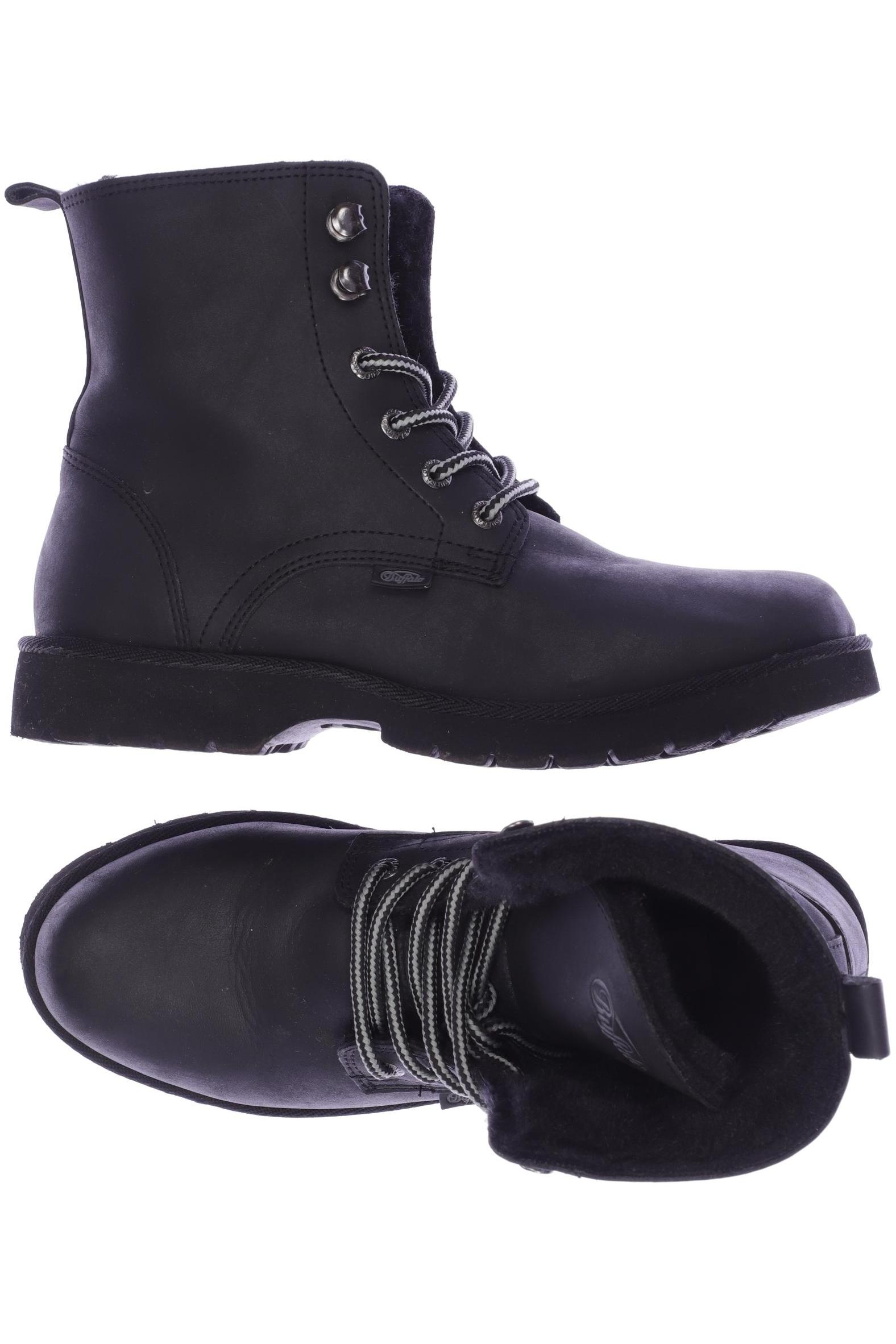 

Buffalo London Damen Stiefelette, schwarz, Gr. 38