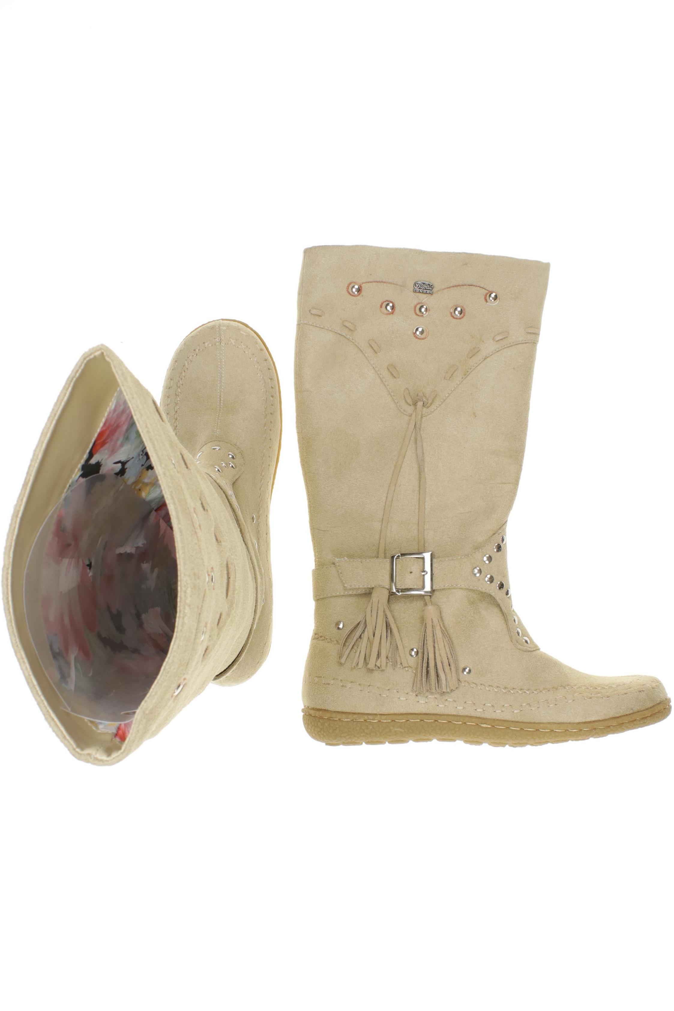 

Buffalo London Damen Stiefel, beige, Gr. 41