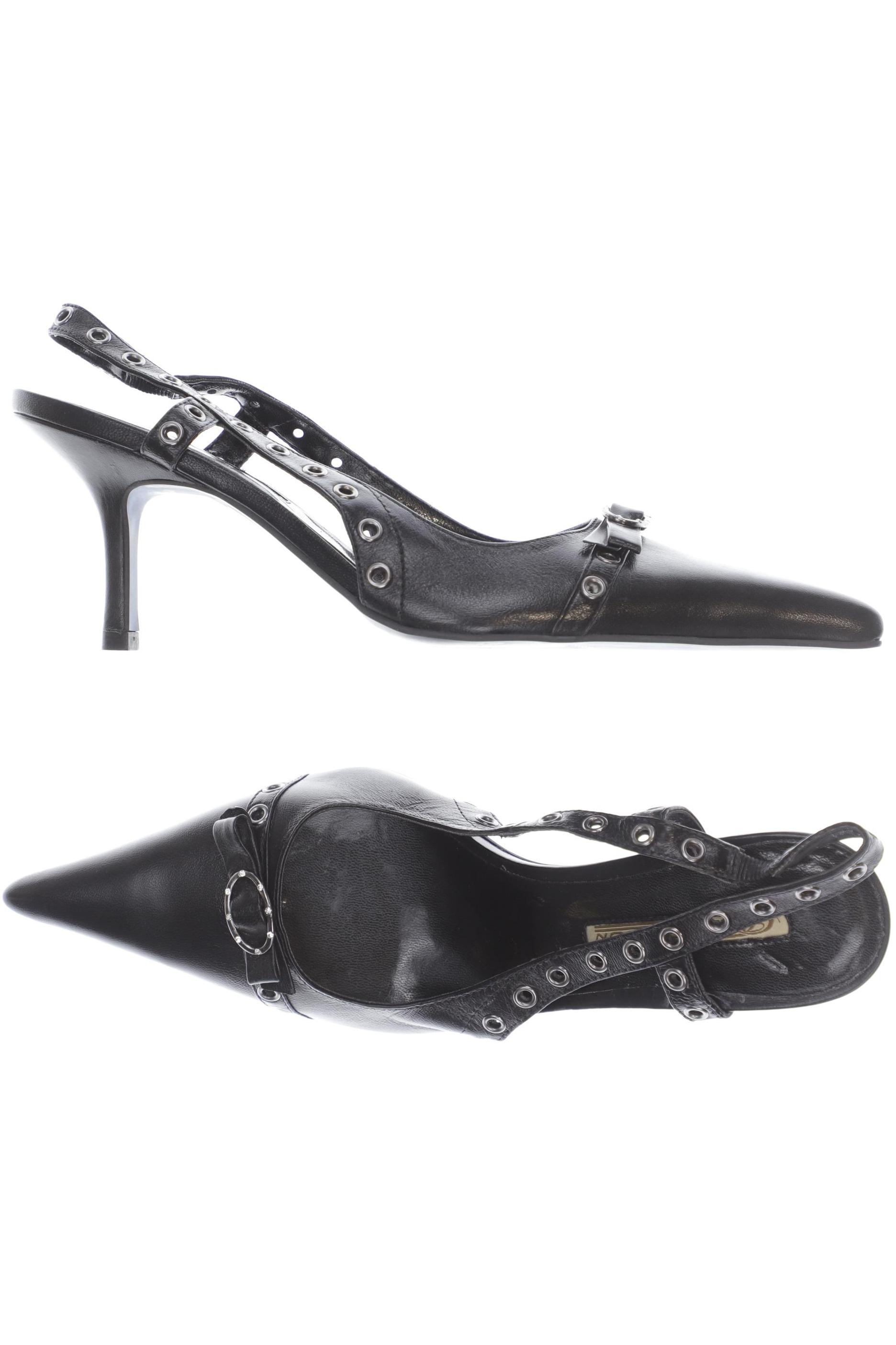 

Buffalo London Damen Sandale, schwarz, Gr. 40