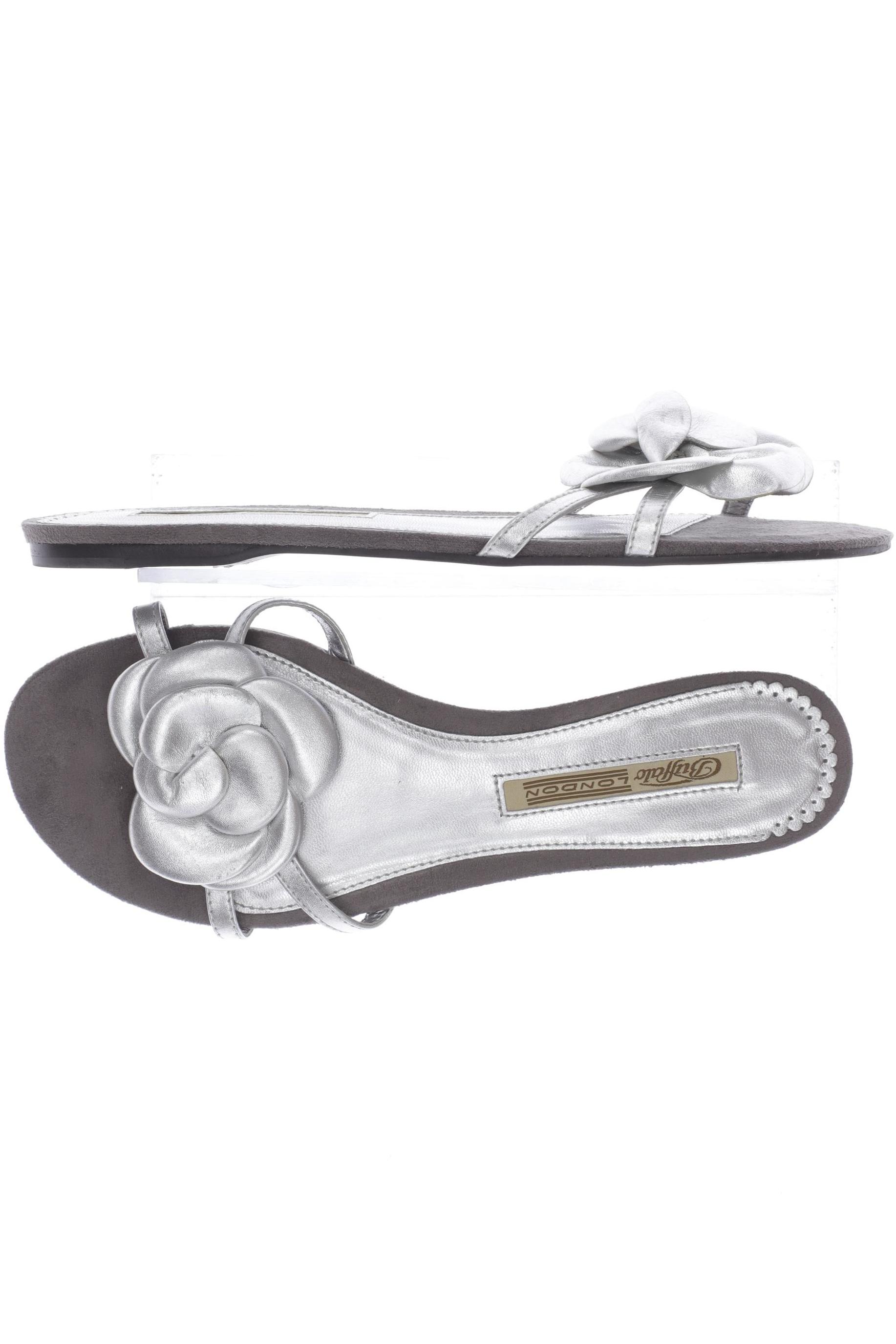 

Buffalo London Damen Sandale, silber, Gr. 39