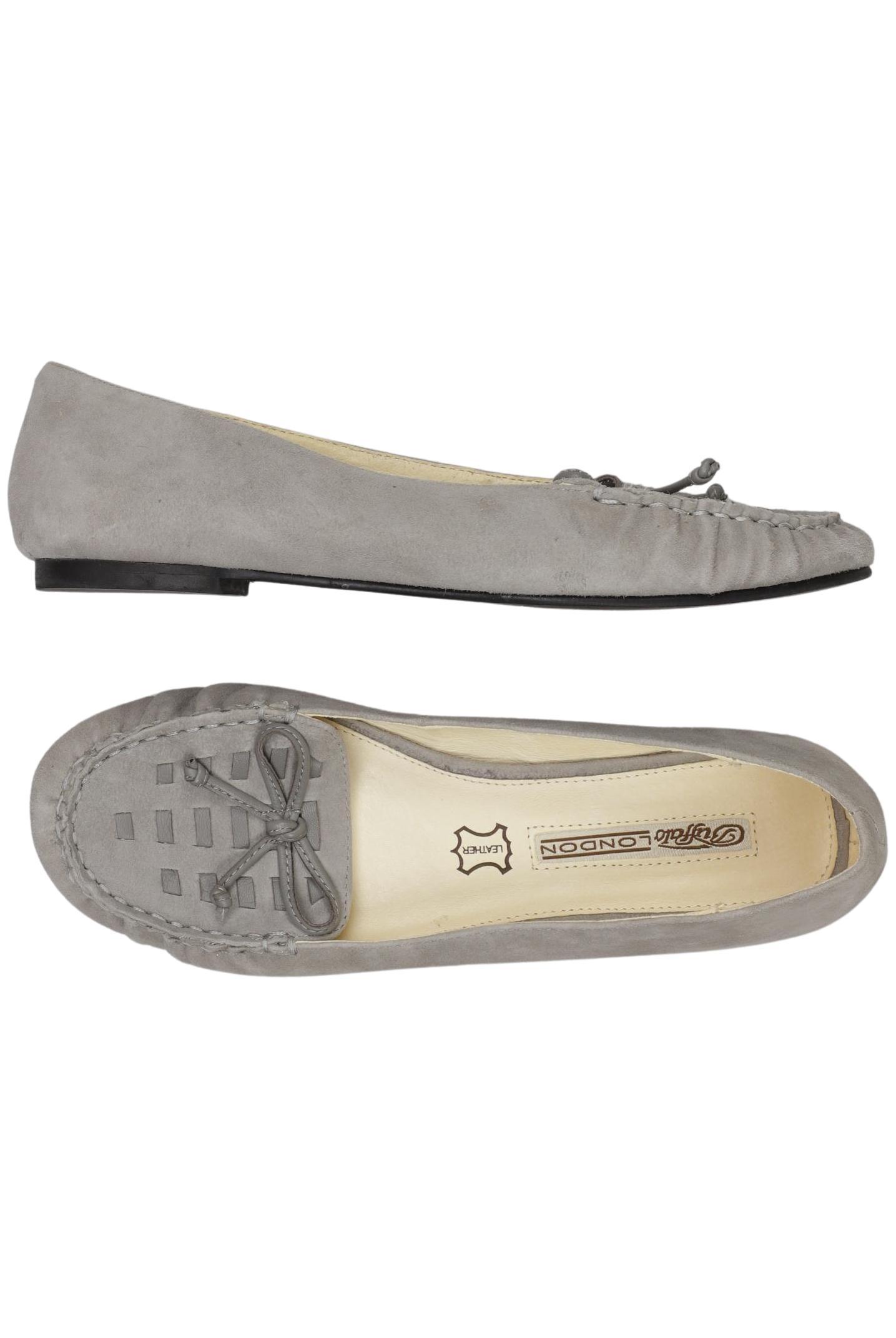 

Buffalo London Damen Ballerinas, grau, Gr. 38