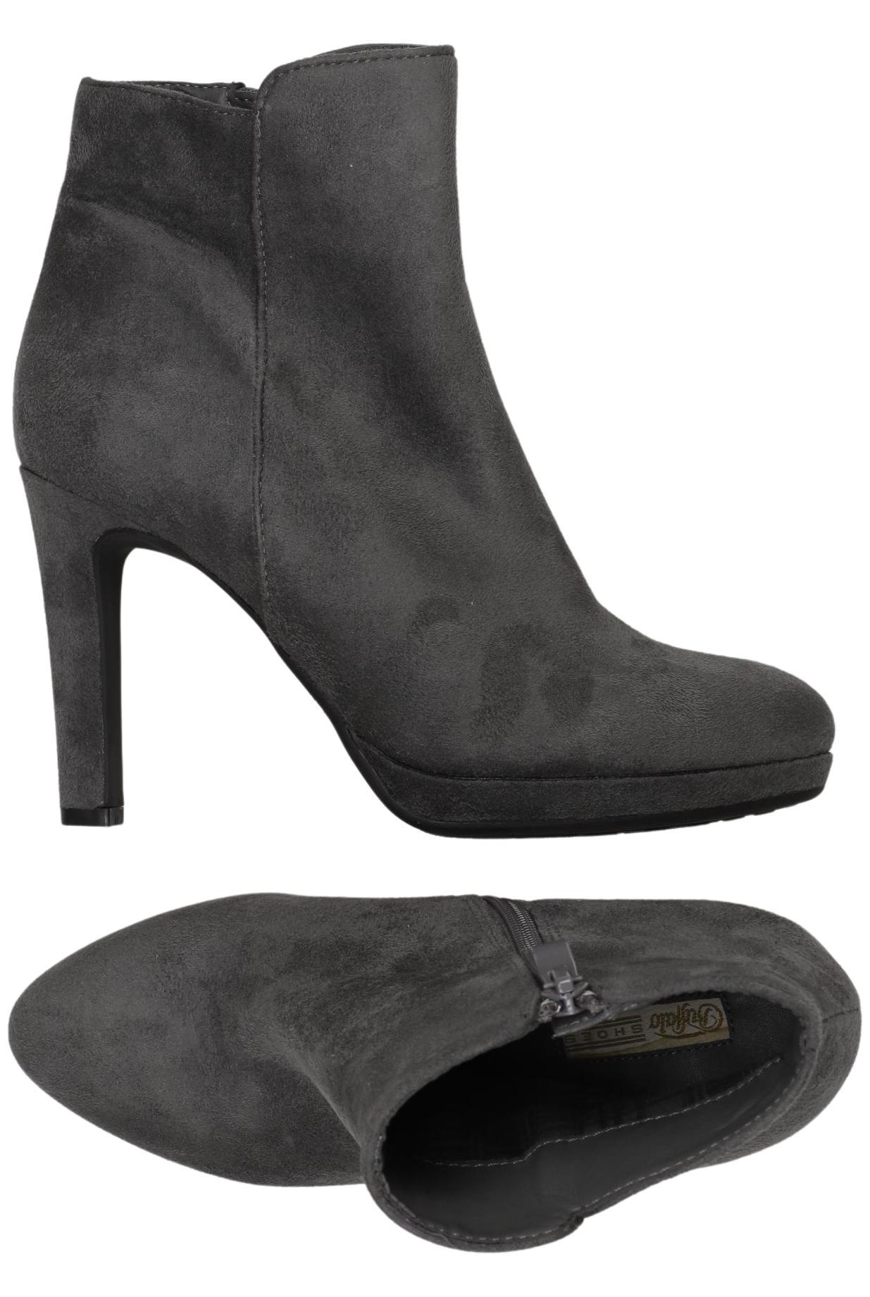 

Buffalo London Damen Stiefelette, grau, Gr. 38