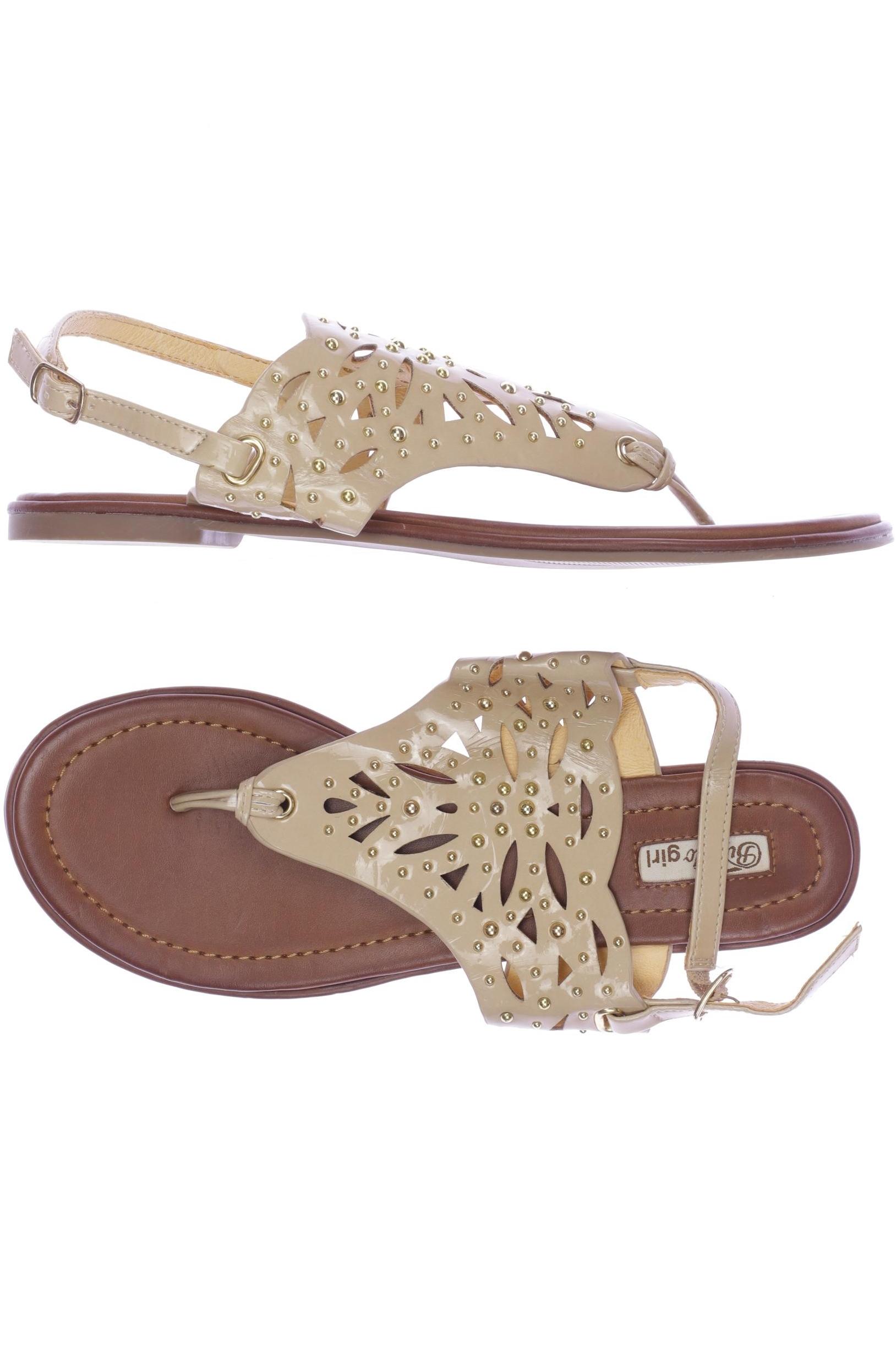 

Buffalo London Damen Sandale, beige, Gr. 41