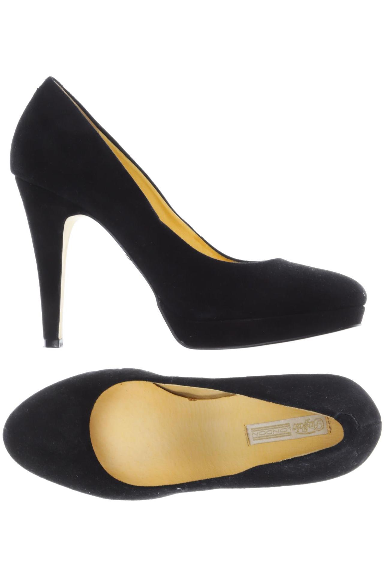 

Buffalo London Damen Pumps, schwarz, Gr. 38